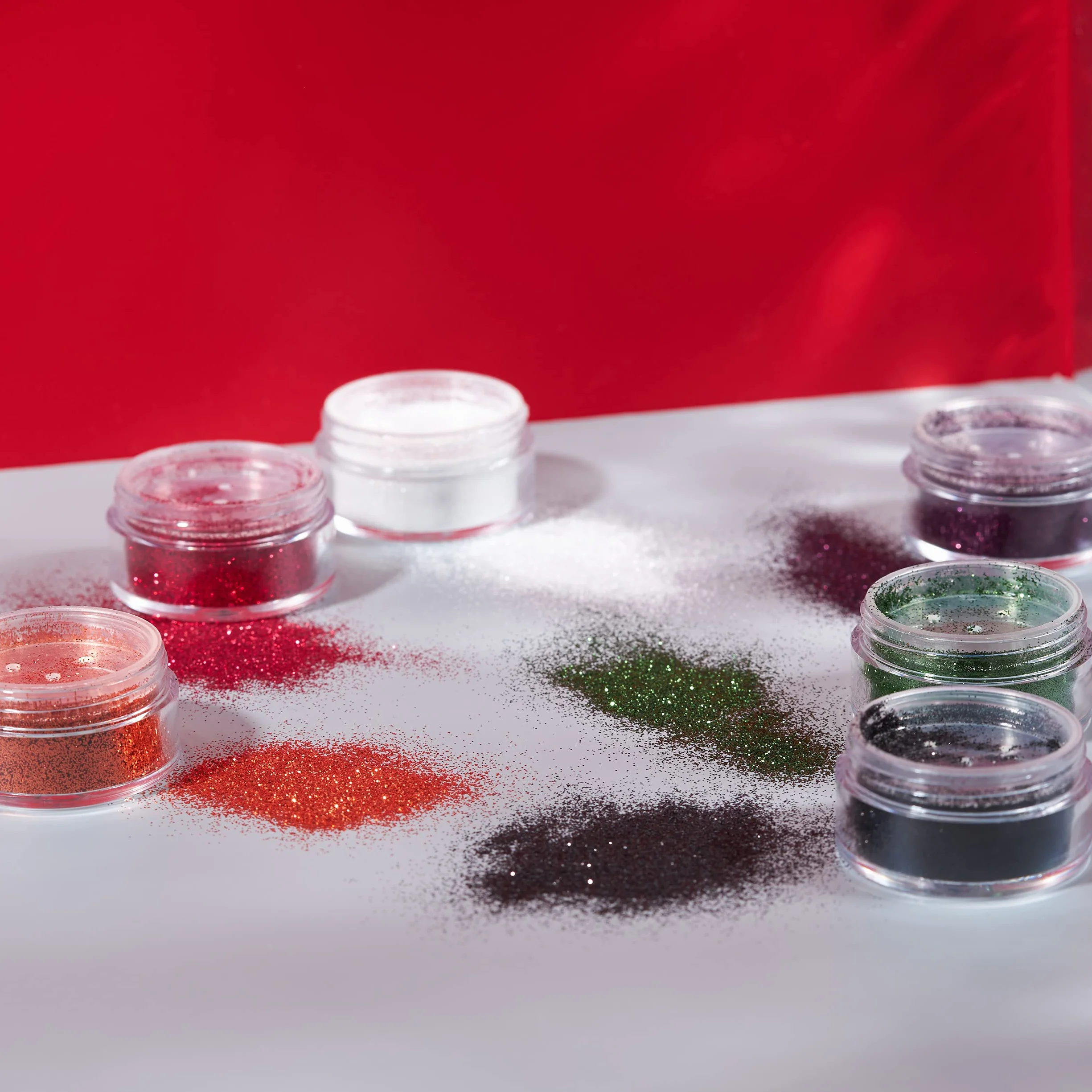 Halloween Glitter Shakers, Black, Single 5g