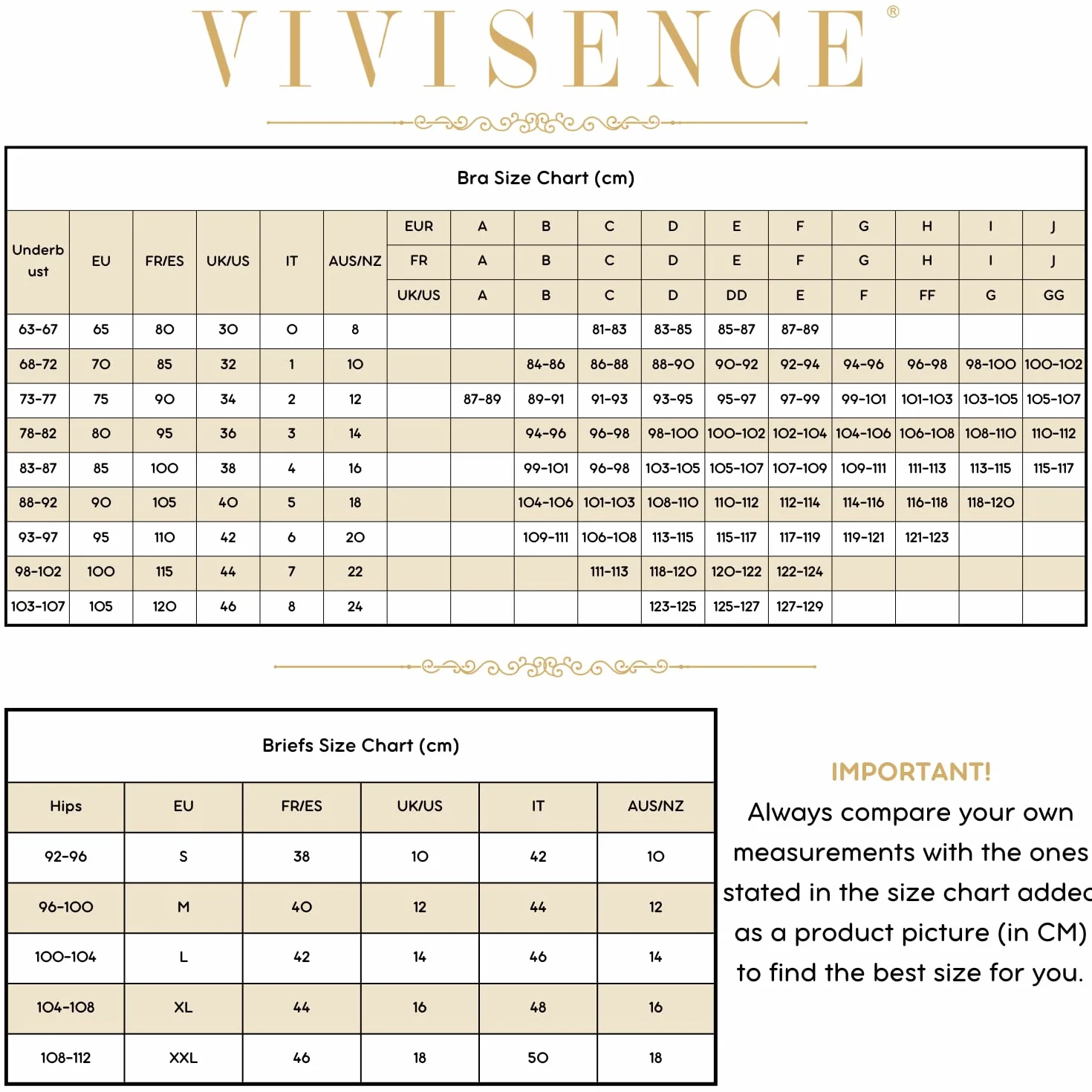Vivisence1035 Biustonosz Push-Up Specjalistyczny Silikonowe Regulowane Ramiączka