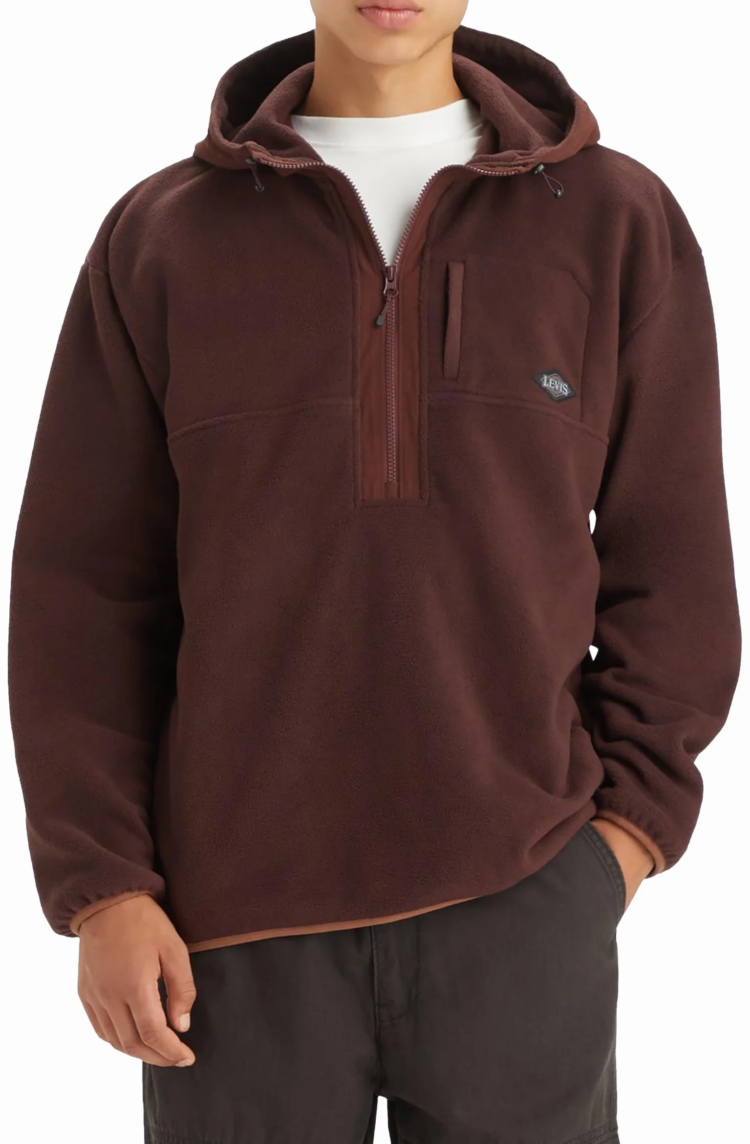 Levi's ORBIT ZIP REDS Mężczyźni Orbit Half Zip Reds