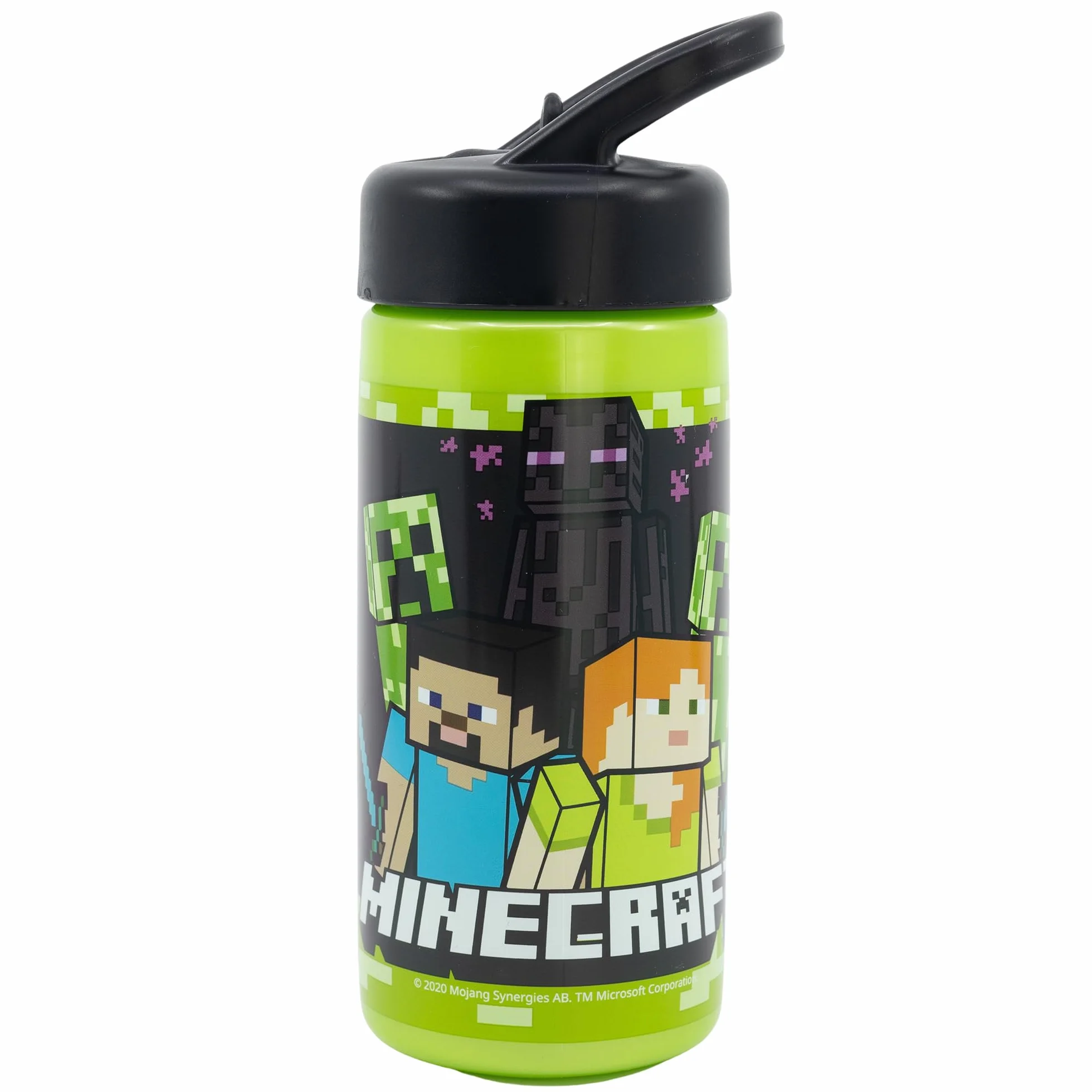Stor Minecraft Butelka, Tworzywo Sztuczne, Wielokolorowy, 410 ml