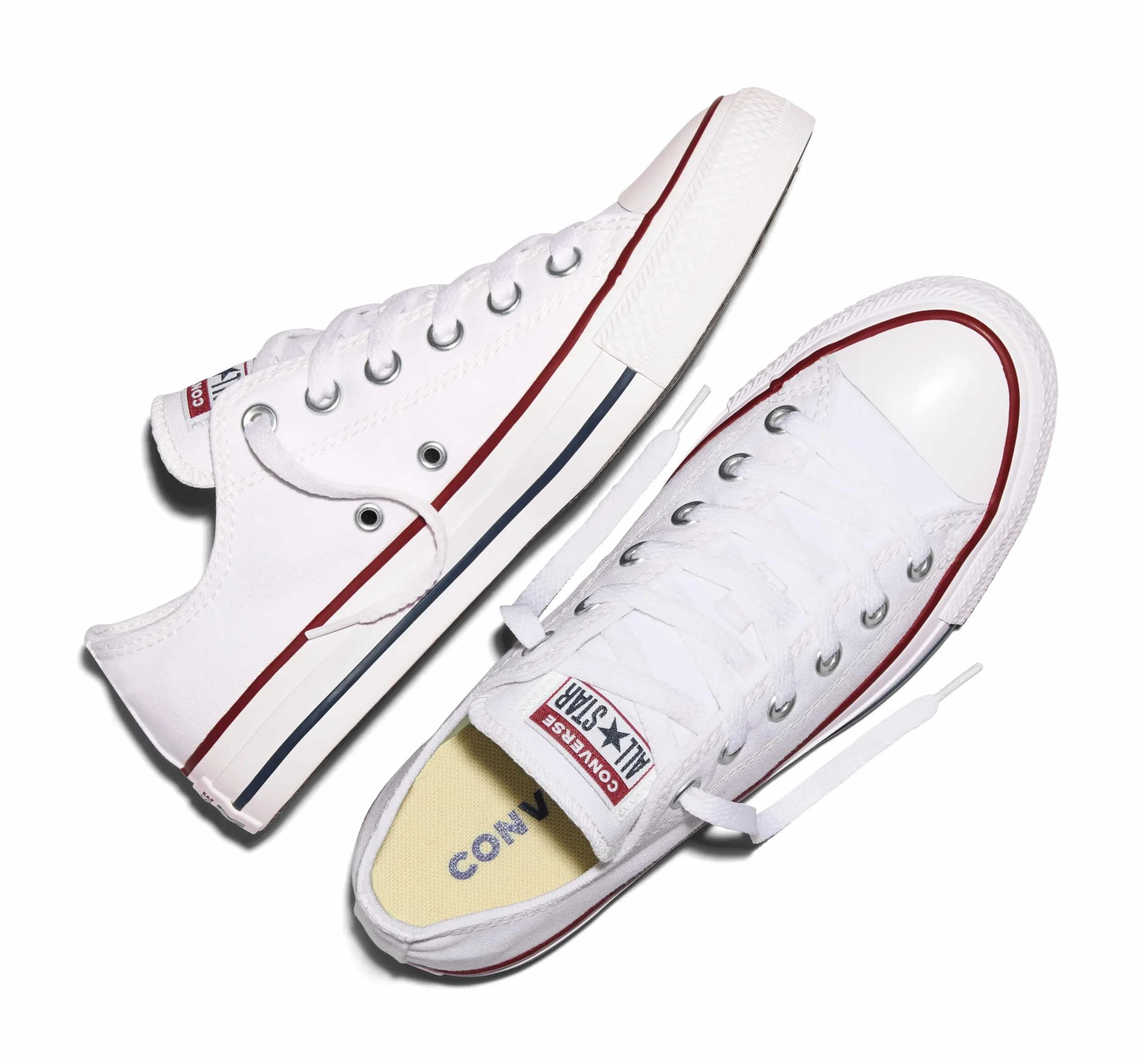Converse All Star Monochrome Cuir Hi Trampki Mezczyzni Biały Trampki Wysokie Shoes