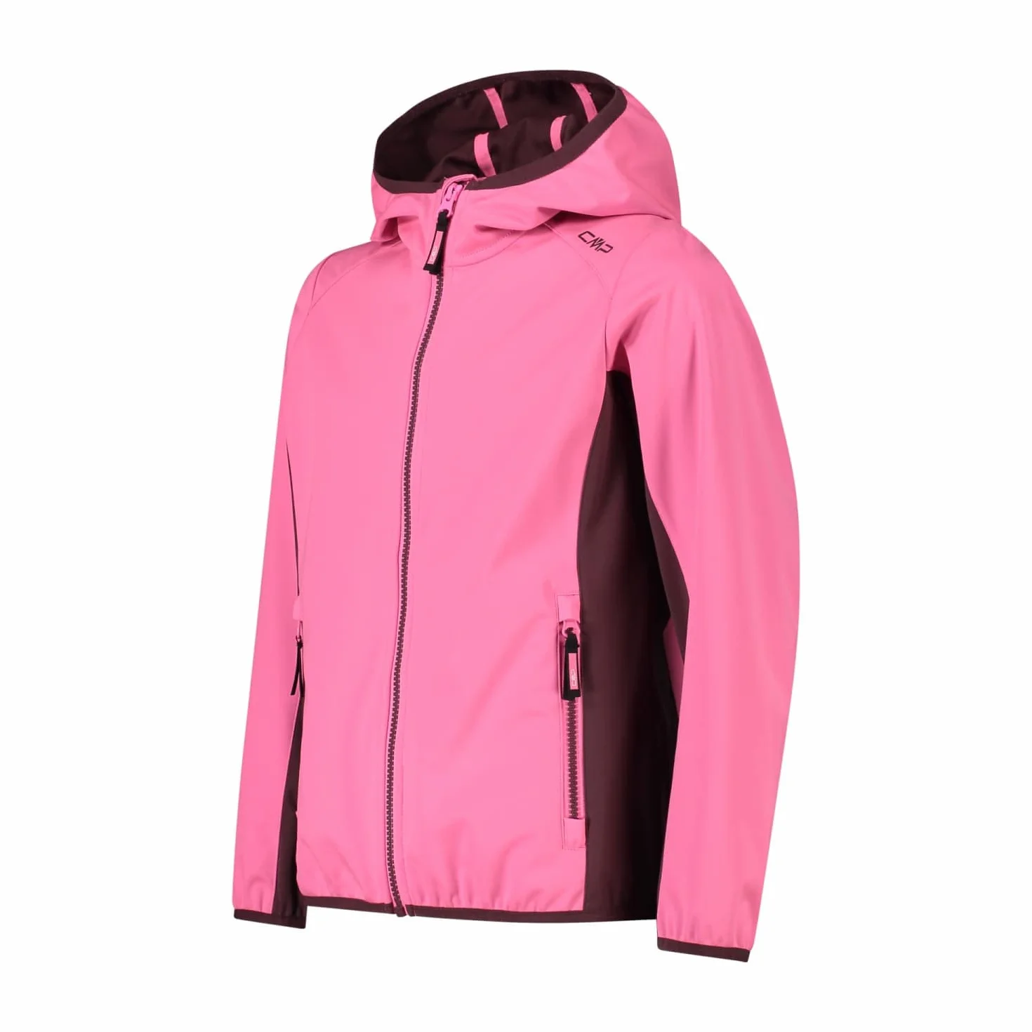 CMP Kurtka Uniseks - dzieci Lekka Kurtka Softshell Dla Dzieci Z Stałym Kapturem