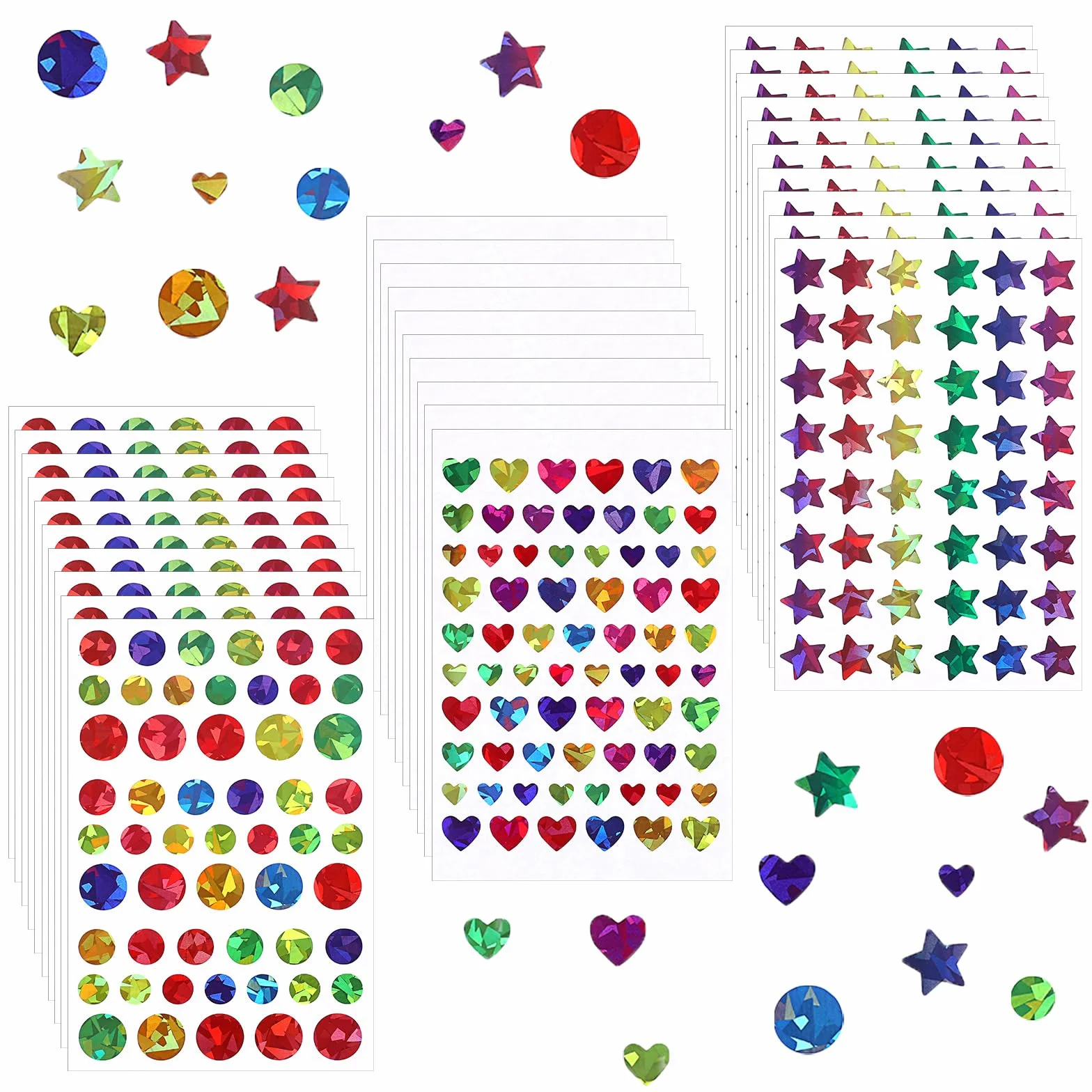3420 szt. naklejki z gwiazdkami dla dzieci nagroda 90 arkuszy holograficzny brokat kolorowe foliowe małe naklejki w gwiazdki dla dzieci wykres nagród naklejki materiały nauczycielskie dekoracje DIY