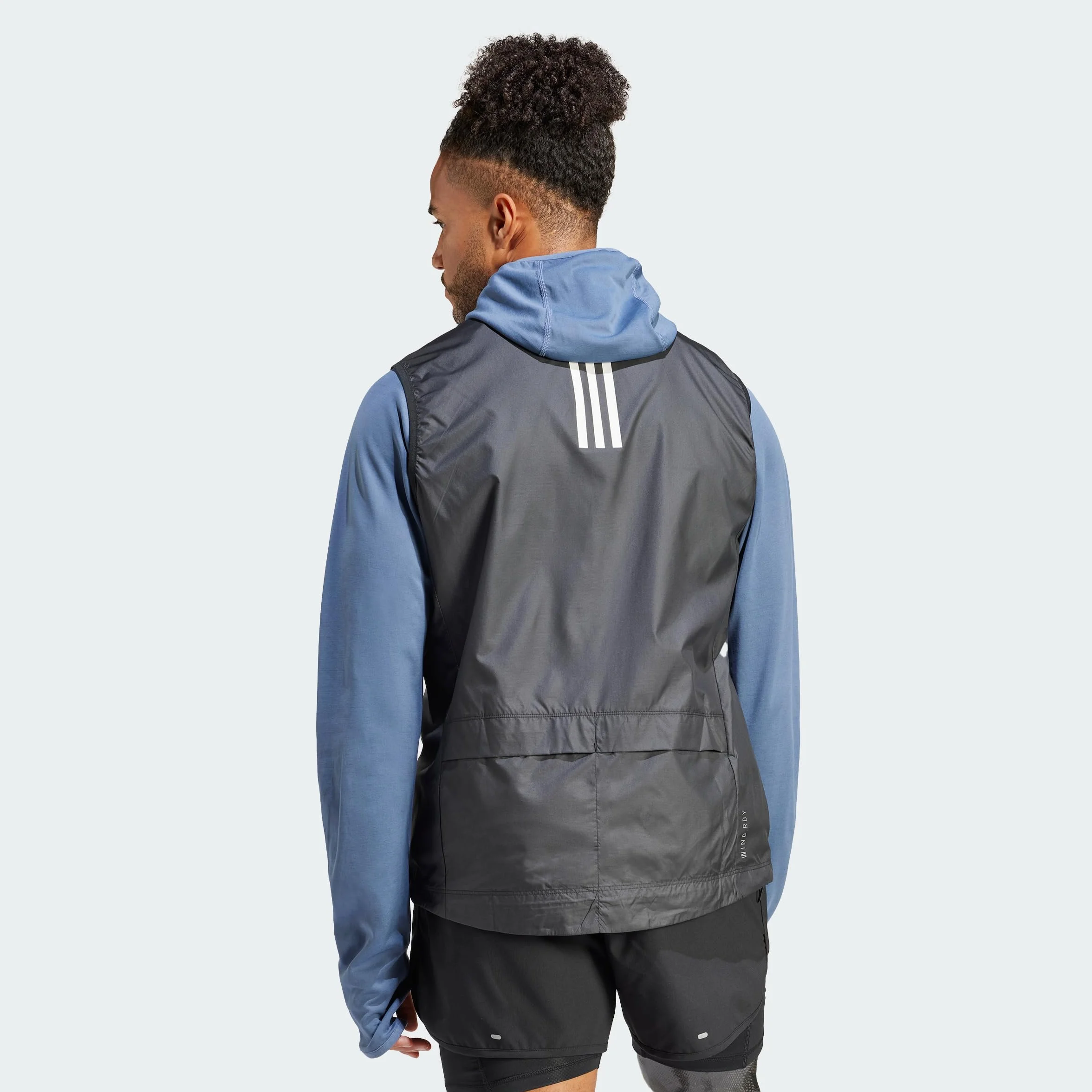 adidas Mężczyźni Own the Run Vest, Black, M