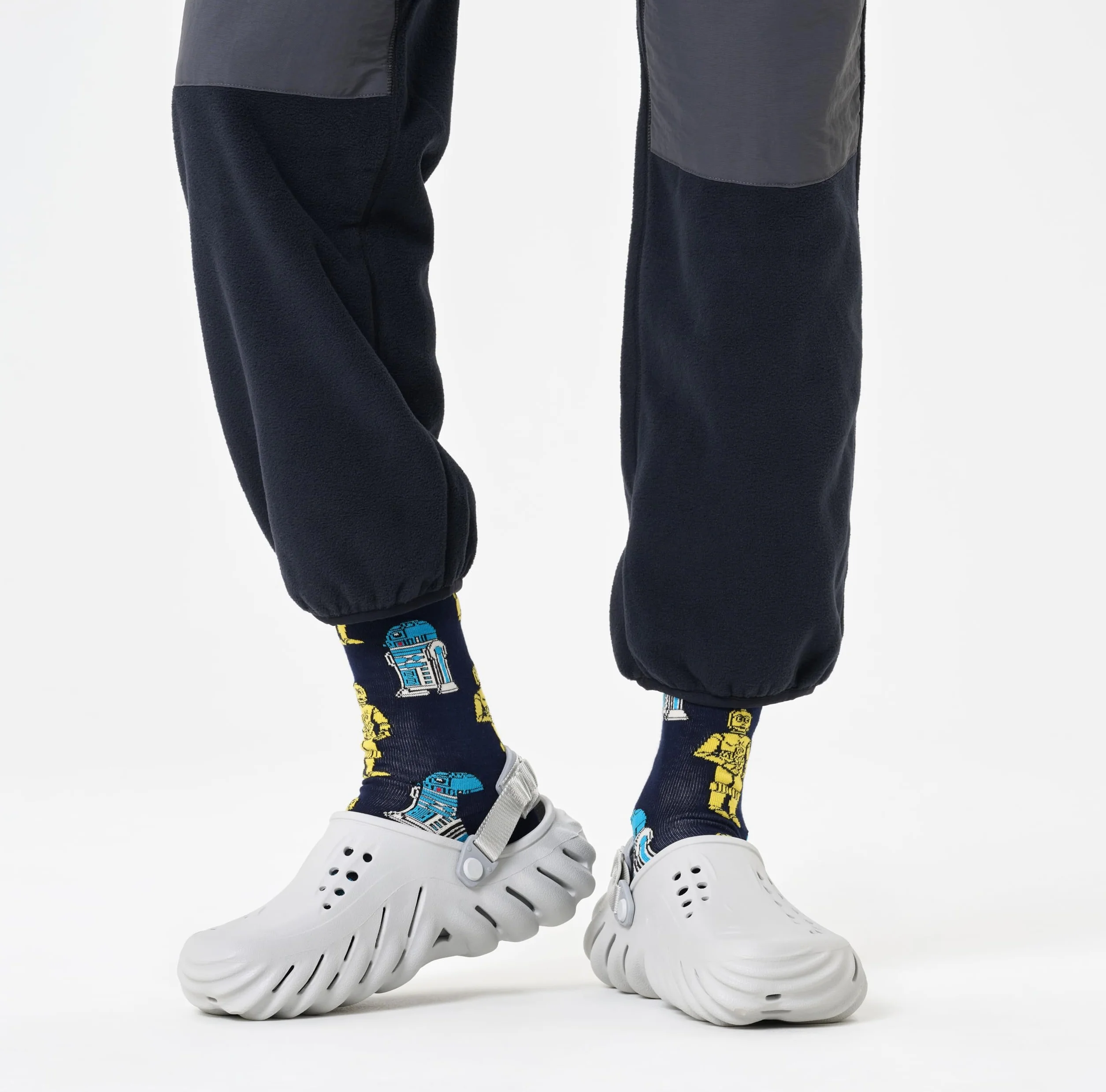 Happy Socks Star Wars Wydanie – Darth Vader, Yoda, R2-D2 I Wzór Szturmowca - Bawełniane Skarpetki Dla Kobiet I Mężczyzn