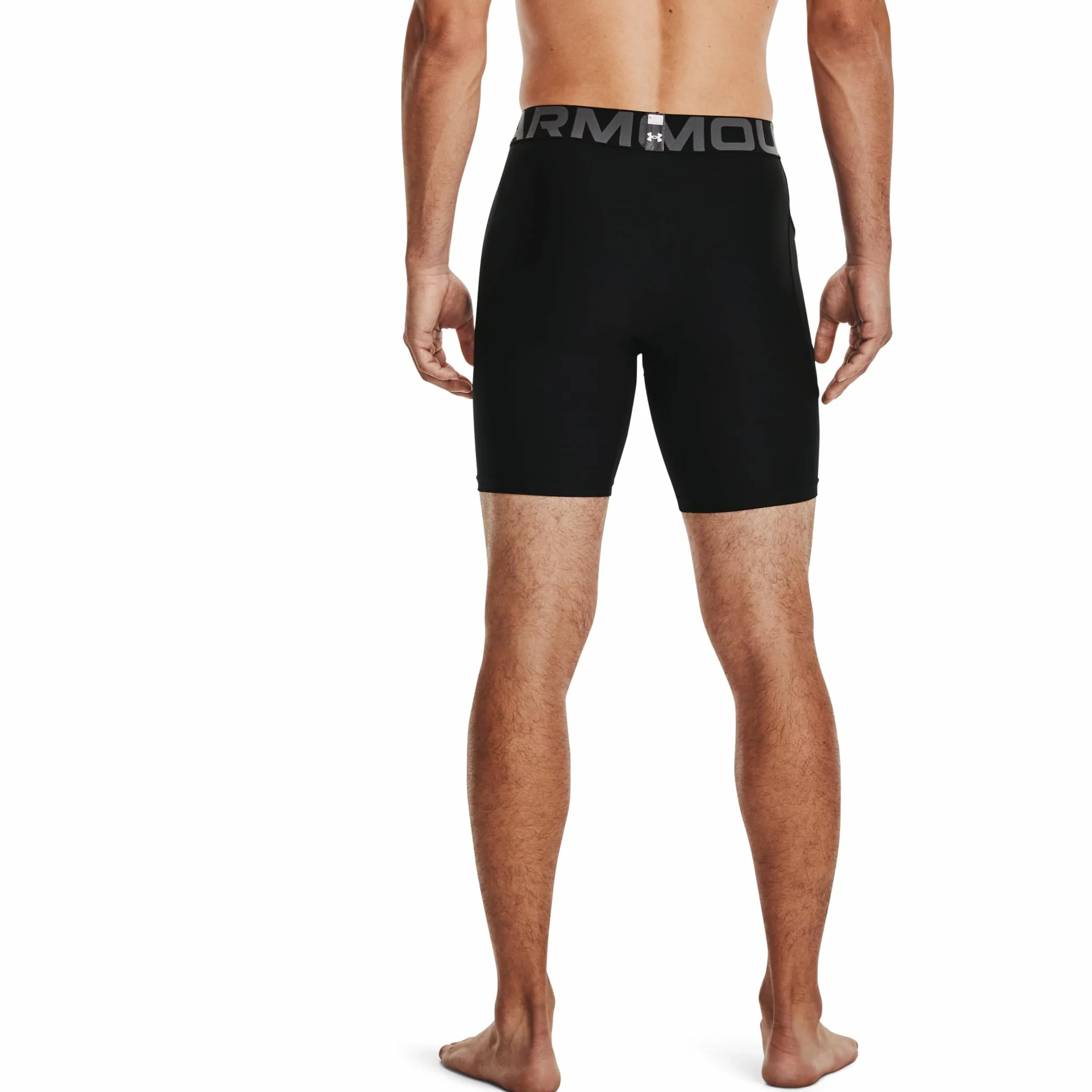 Under Armour Mężczyźni Heatgear 1361596 Szorty, Czarny/Biały, M