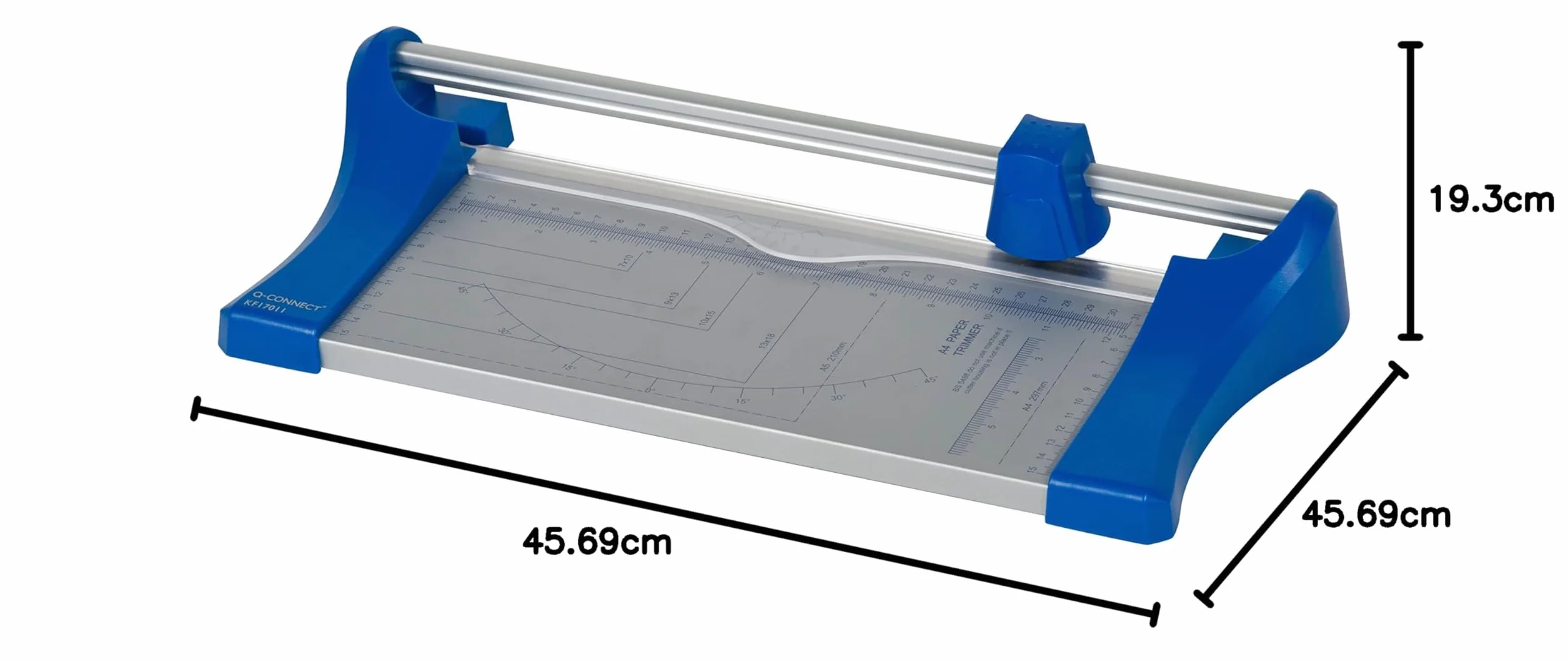 Q-Connect Trymer obrotowy A4 (długość cięcia 320 mm, pojemność 10 arkuszy)