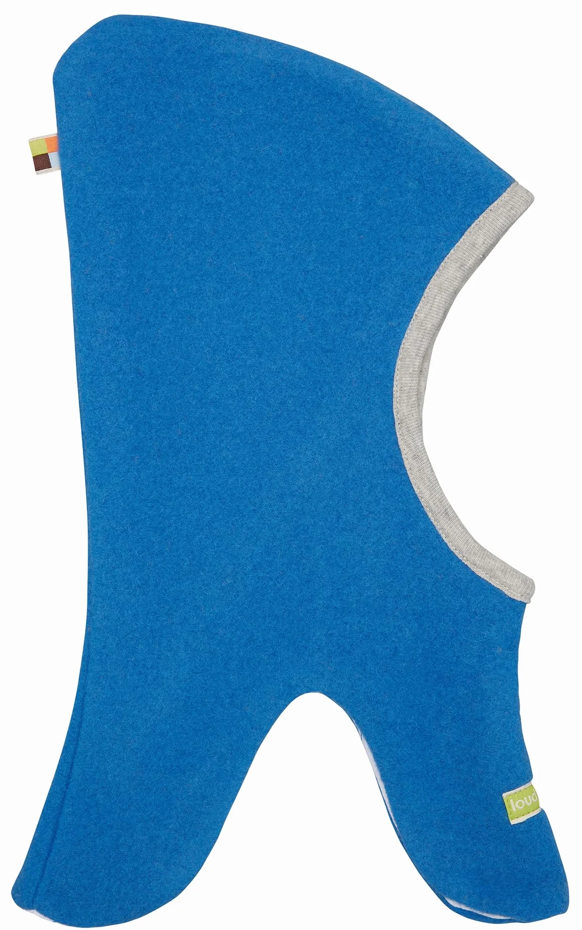 loud + dumny Schlupf Wollfleece, GOTS Zertifiziert, Passe-Mountain Kids Unisex, Azur