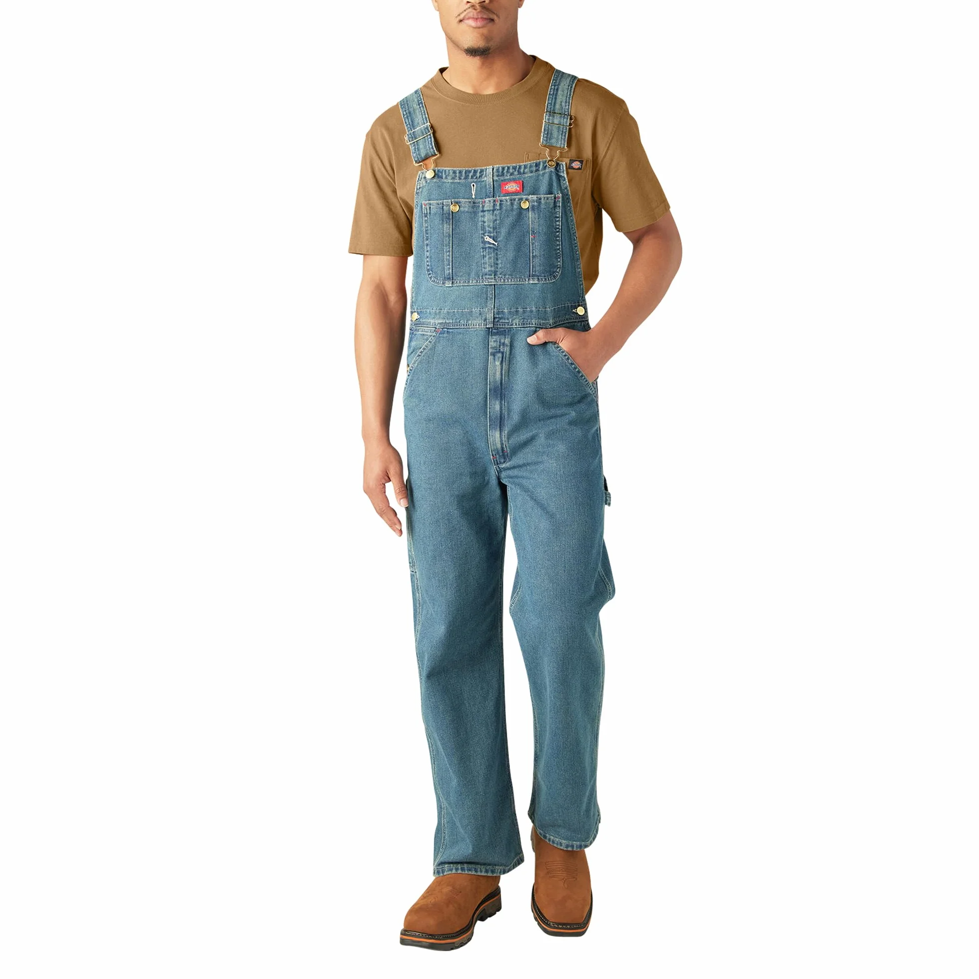 Dickies COVERALLS Mężczyźni Indigo Latzhose