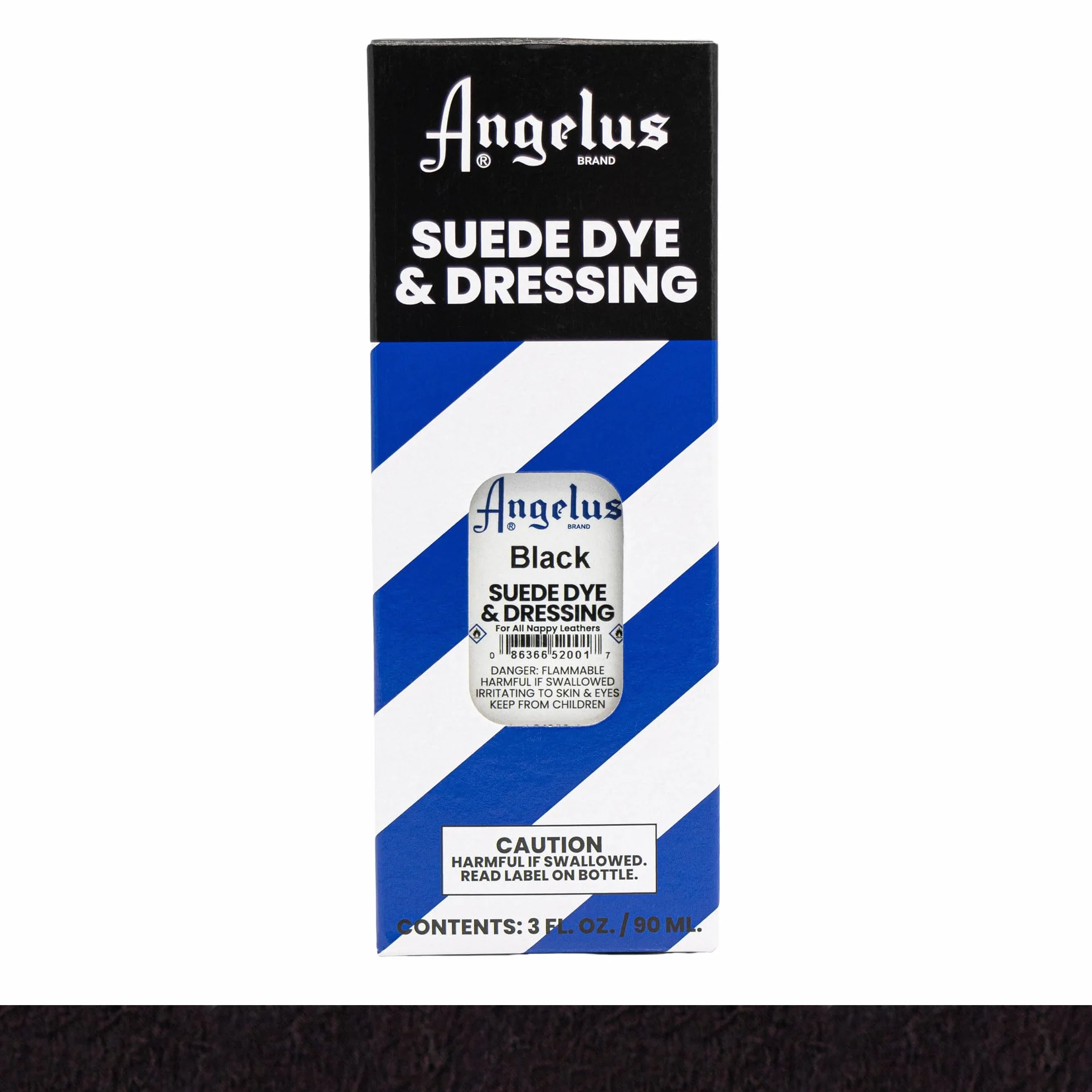 Kolor i powłoka zamszowa/Suede Dye 88,72 ml (czarny/czarny)