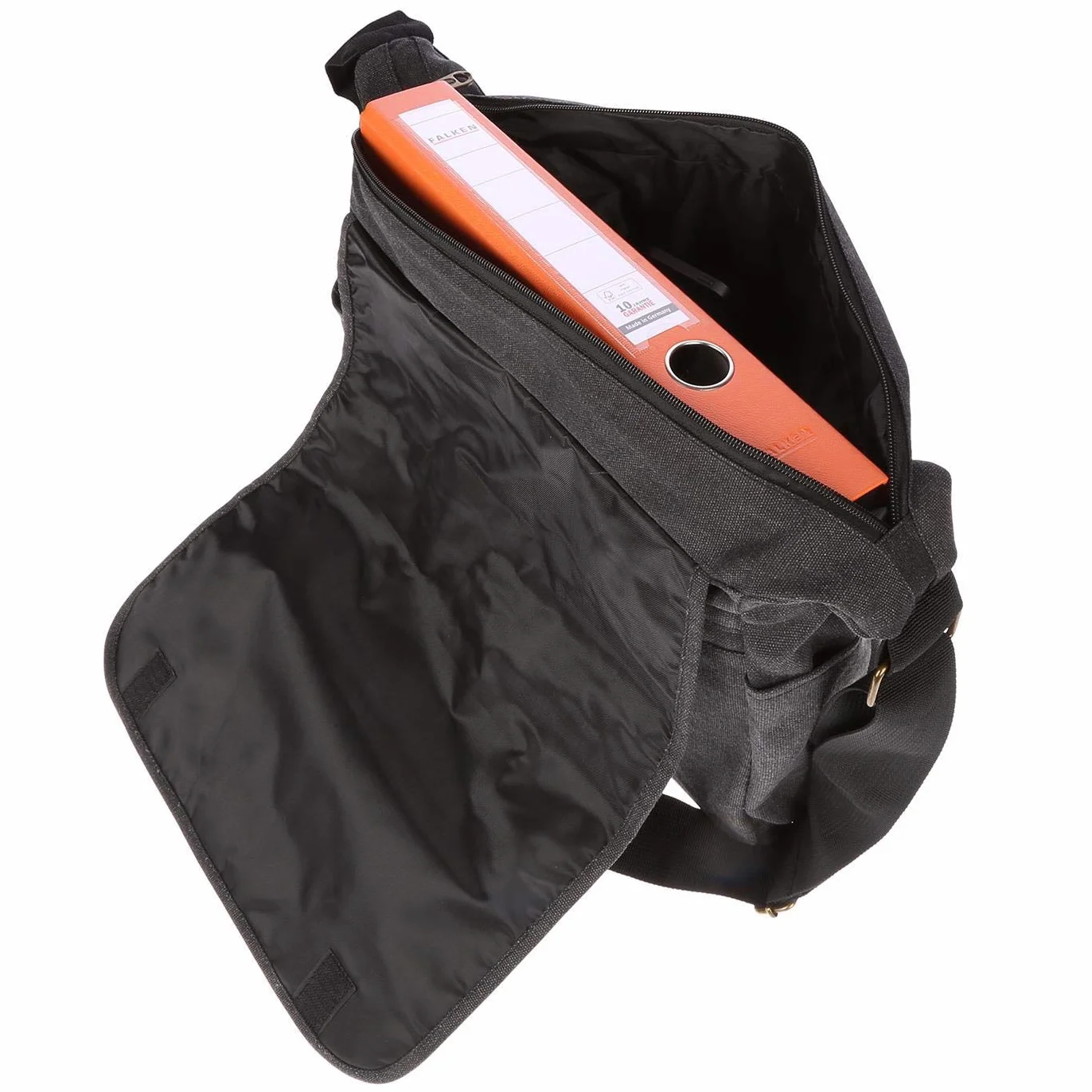 Christian Wippermann Duża XL męska damska torba na ramię Canvas Messenger Bag
