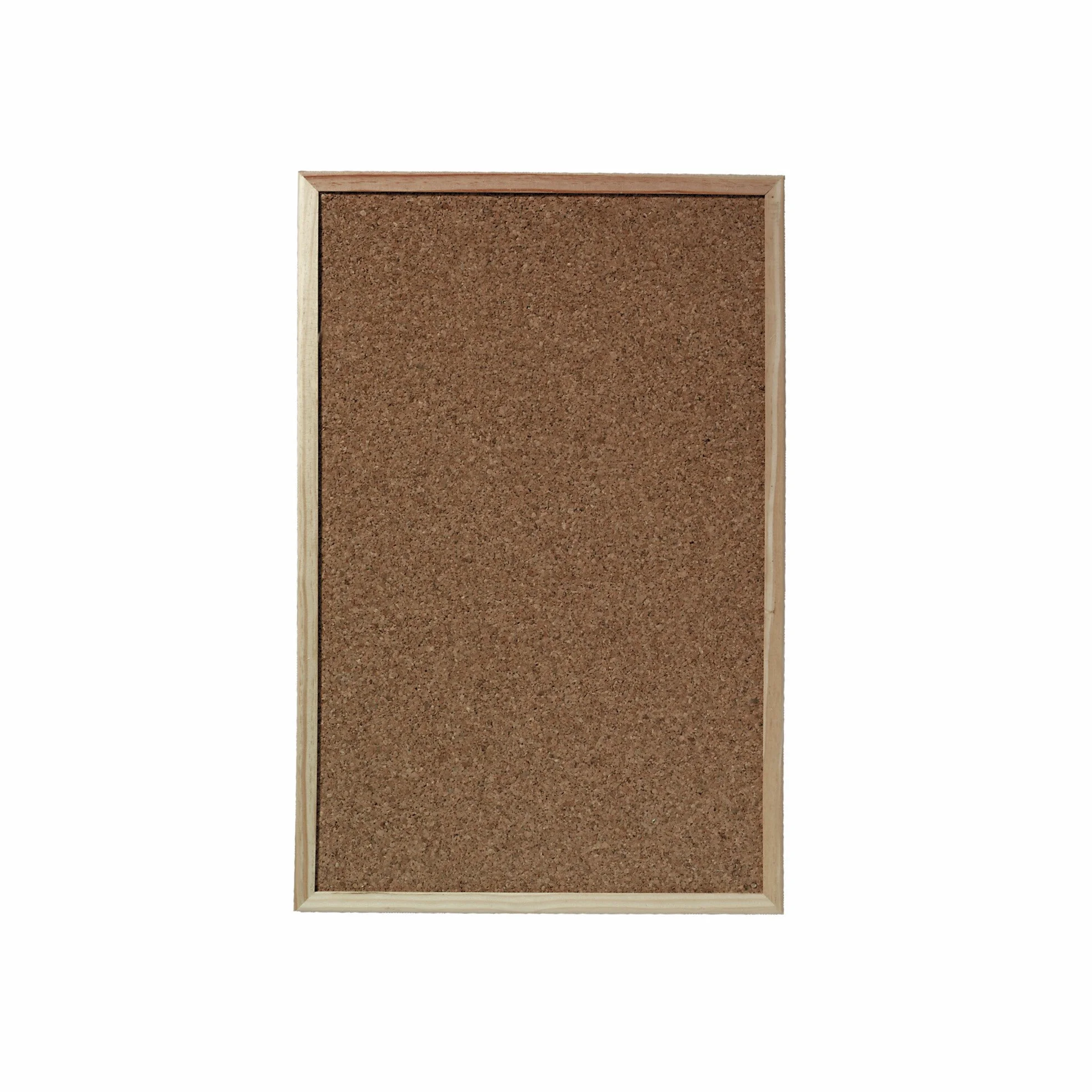 Herlitz Tablica korkowa | 40x60 cm | Informacyjna Plansza z Naturalnego Korka | Przeznaczona do Szkoły Biura Pracy | Możliwość Przypięcia Notatek Planu Dnia Grafiku | 5 Pinezek w Komplecie | Brązowa