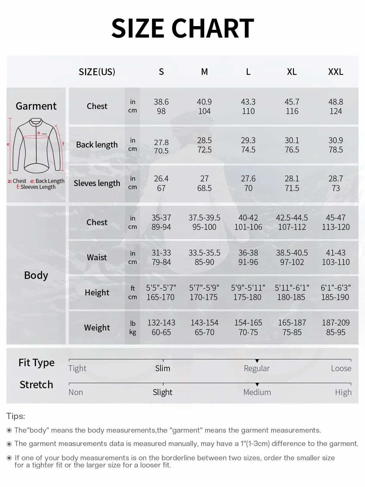 ARSUXEO Męska koszulka kolarska z długim rękawem slim fit koszulka rowerowa kolarska