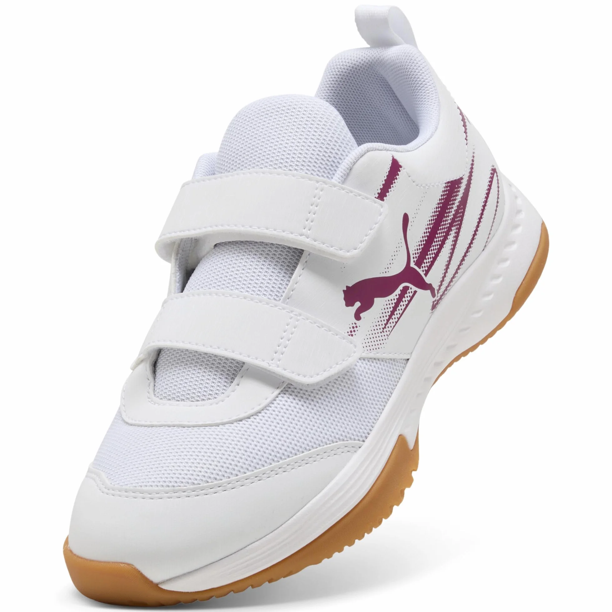 PUMA Dziecięce buty sportowe Varion Ii V Jr, Puma Biała jagoda, 34.5 EU