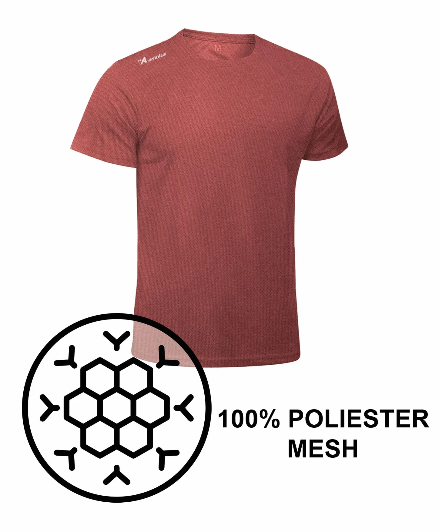 Asioka Podkoszulek Mężczyźni Camiseta Rio Jaspe 75/22 (2 w zestawie)