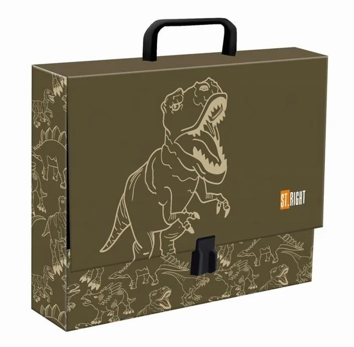 Teczka z rączką A4 XL T-Rex St.Right