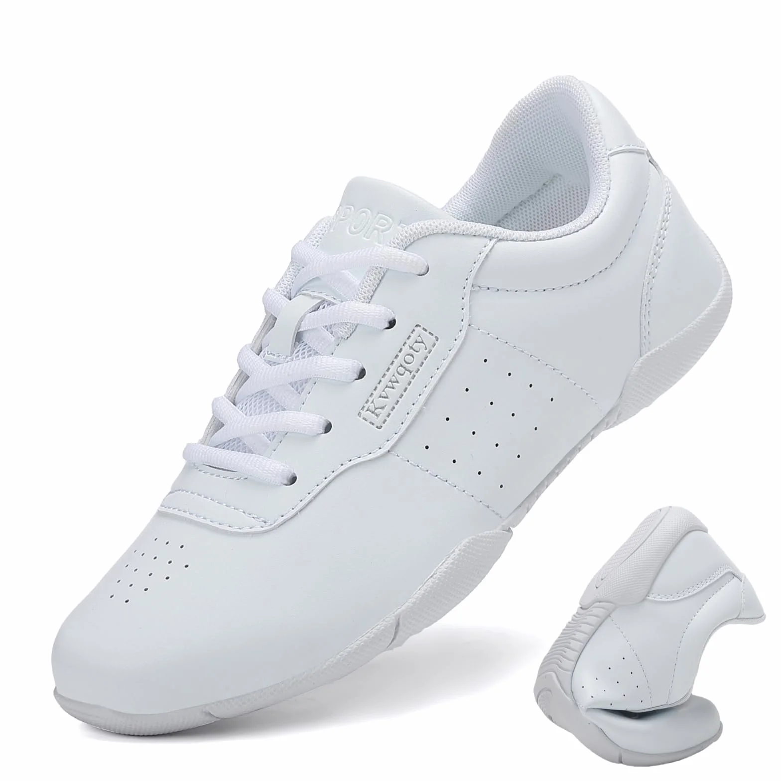 Cheer buty dla dziewcząt cheerleaderek taniec trampki dla kobiet elastyczne zawody praktyka buty gimnastyczne dorosły młodzież dziecko