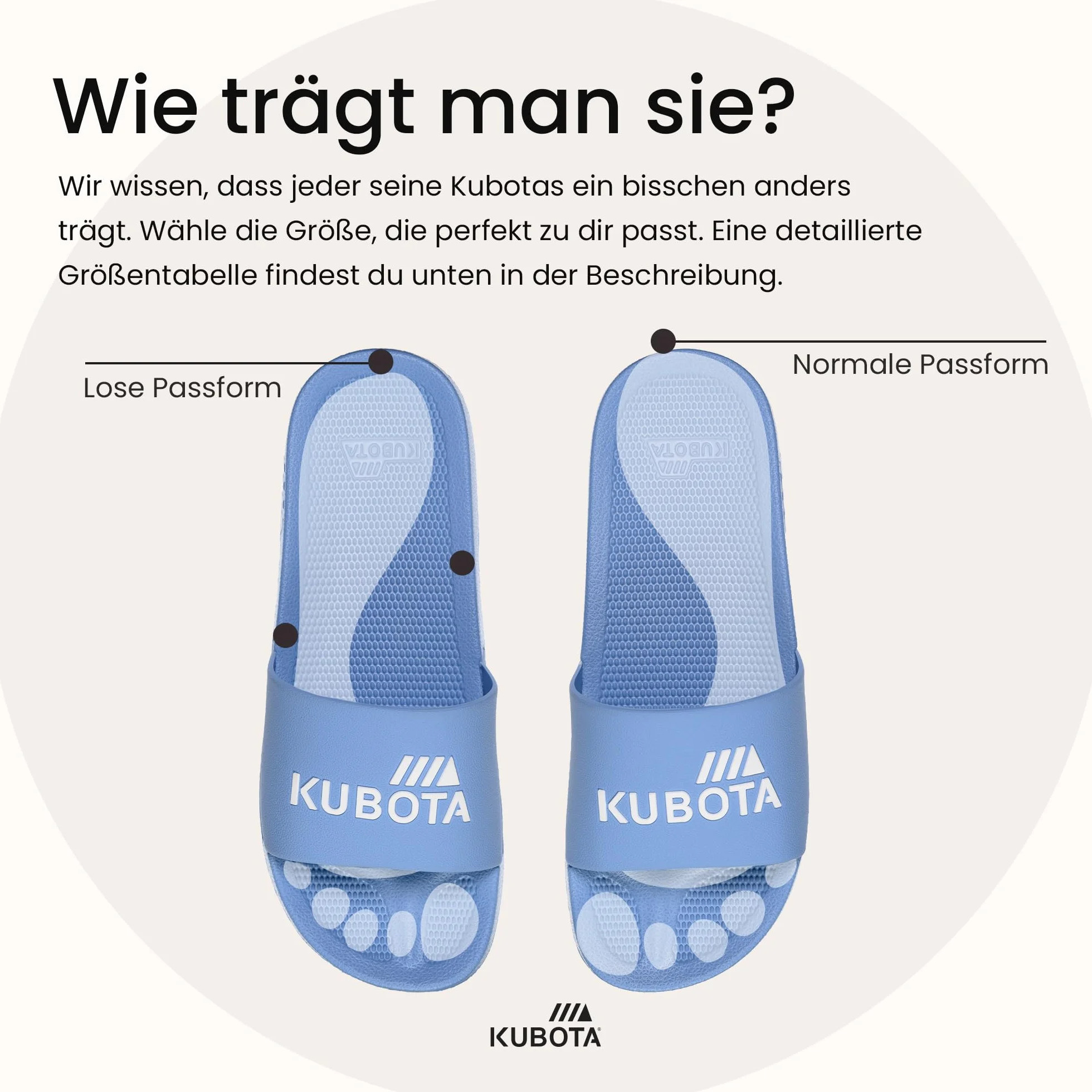Kubota Klapki Basenowe Meskie - Klapki Kubota Basic - Klapki Sportowe Antypoślizgowe Gumowe Na Basen - Czarne 43