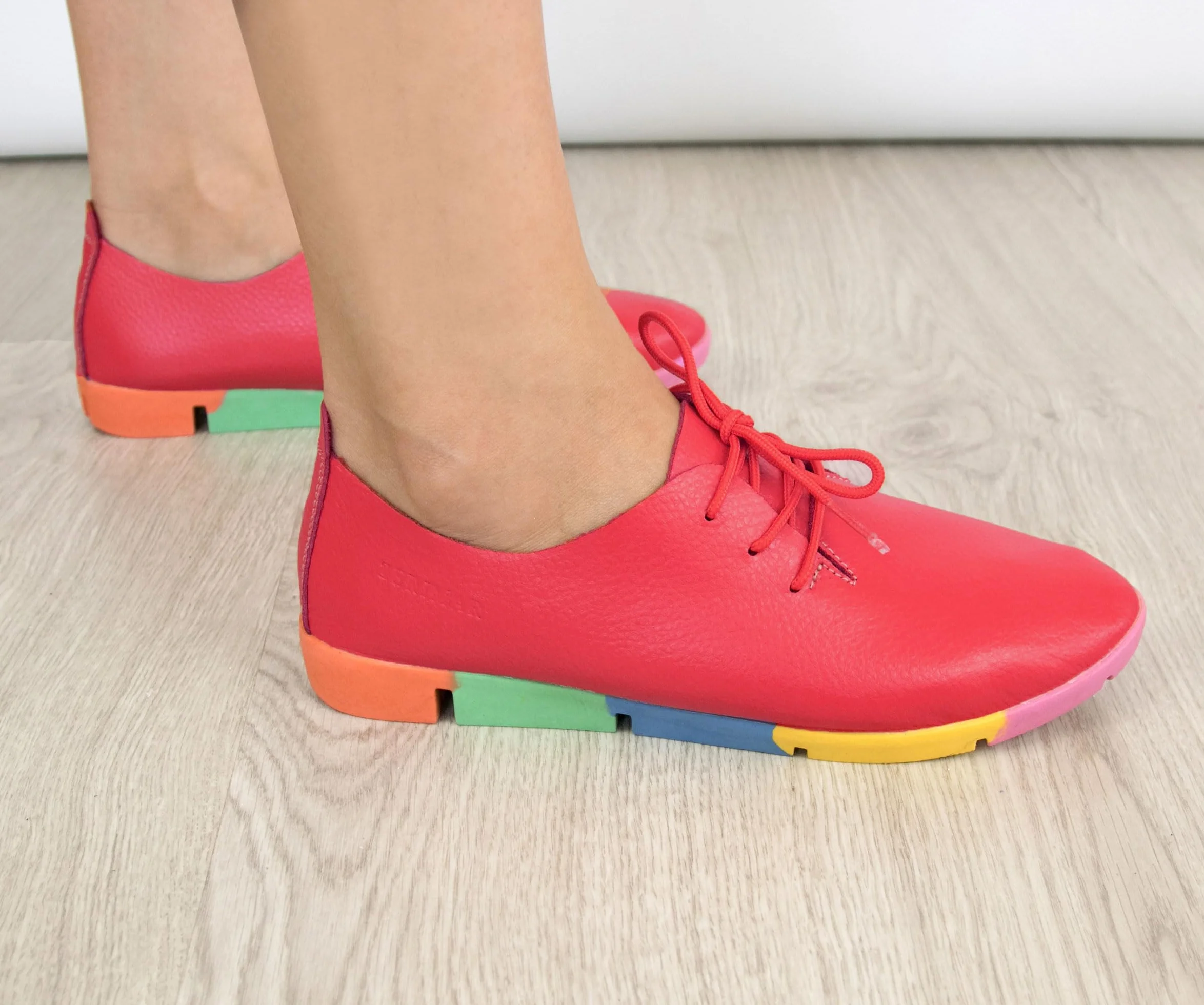 Zerimar Damskie wygodne buty na ubrania – mokasyny damskie skórzane – baleriny damskie na lato – damskie buty letnie – damskie mokasyny ze skóry – wygodne buty