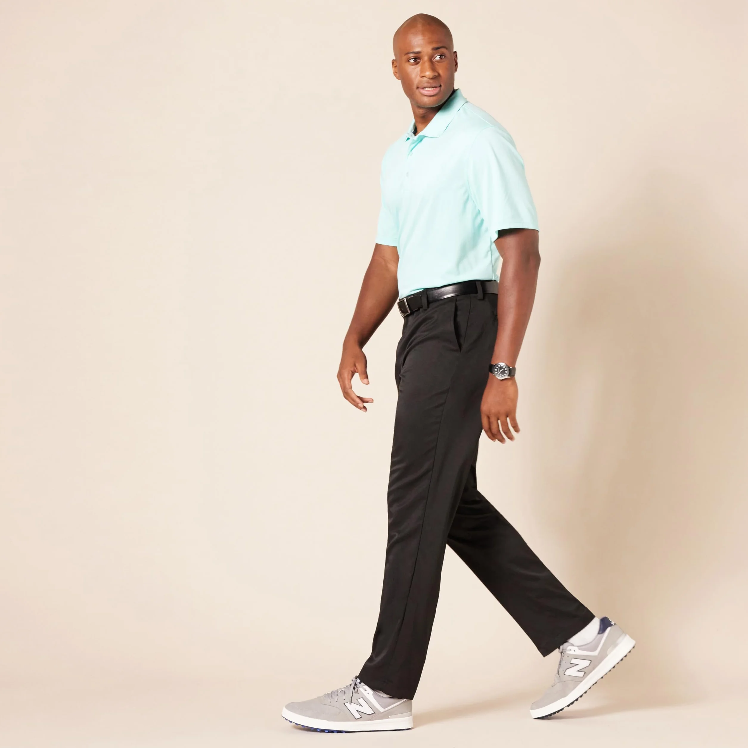 Amazon Essentials Mężczyźni Spodnie golfowe Slim-Fit Stretch