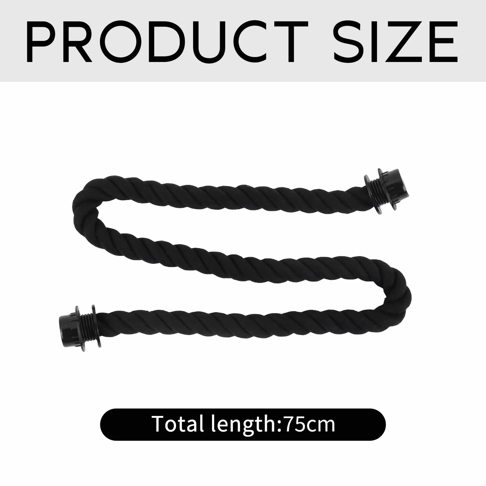 Uchwyty do torebek O Bag, 2 sztuki, uchwyty do torebki plażowej, klasyczne paski do torebki, uchwyty do torebki Obag, akcesoria, 70 cm, czarne
