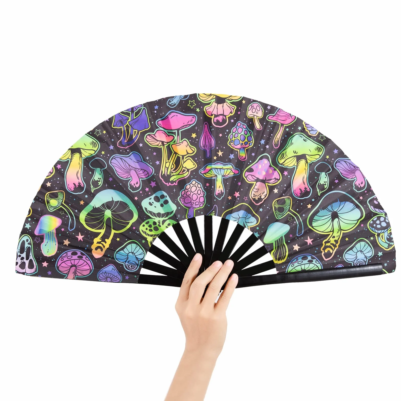 Wachlarz ręczny, duży, bambusowy, składany, chińska dekoracja, wachlarz do sauny, na wesele, rave, konopi/cheongsam, festiwalu, klubu, imprezy, tańca, występu