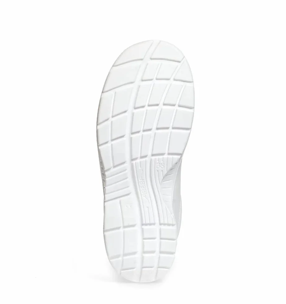 Abeba S-Schuh x-Light półbuty białe, skóra, 711033 CE, EN ISO 20345:2012, S2 rozm. 35-48