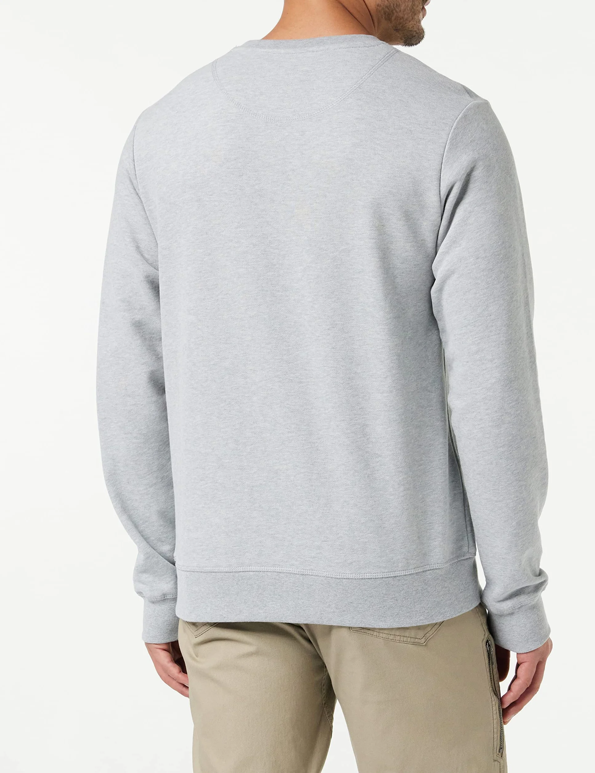 Helly-Hansen Męska Logo Crew Sweat Bluza, Szary Melanż, XL
