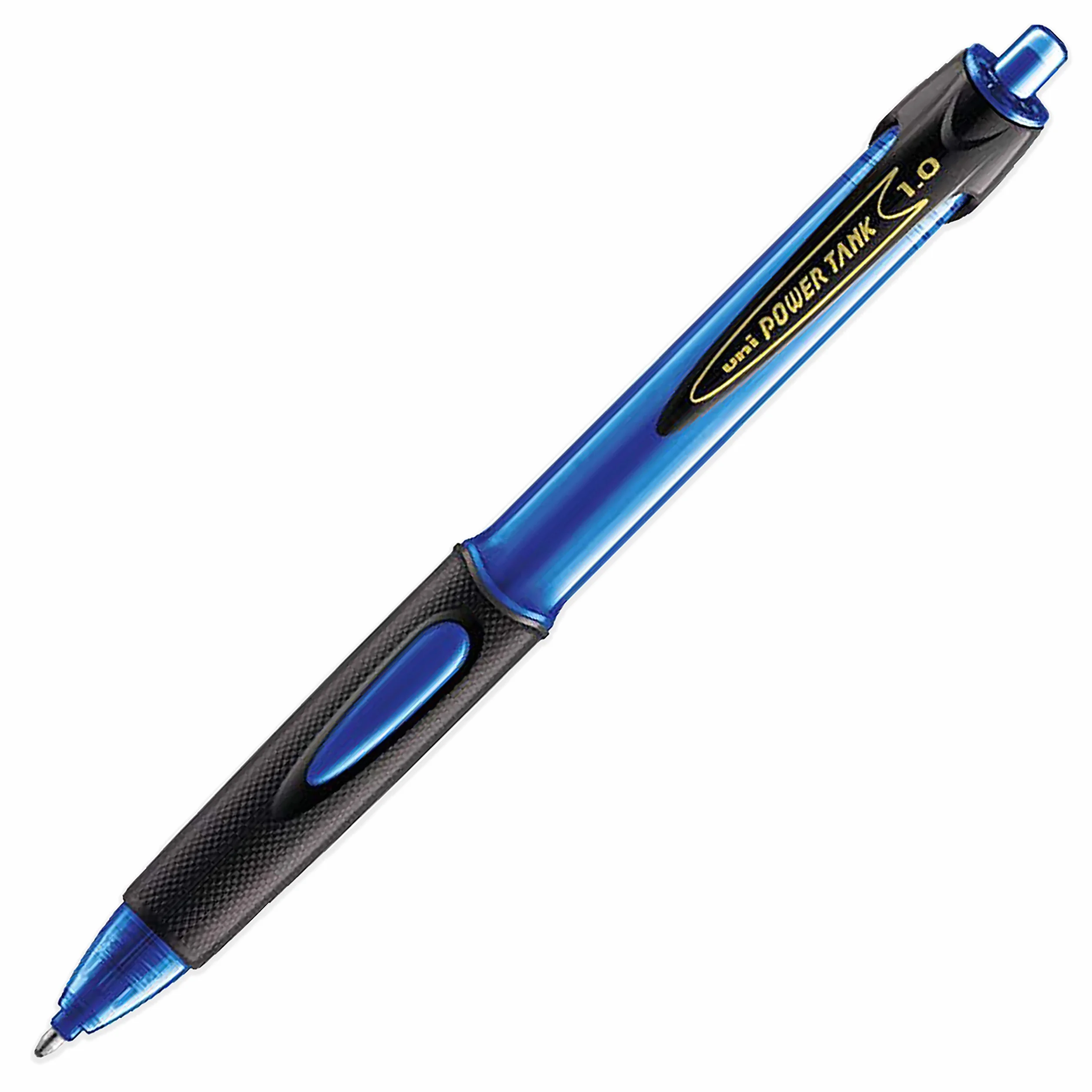 uni-ball SN-220 Power Tank Wysuwany długopis - 1.0mm - Czarny, Biały i Niebieski - Opakowanie 3 szt