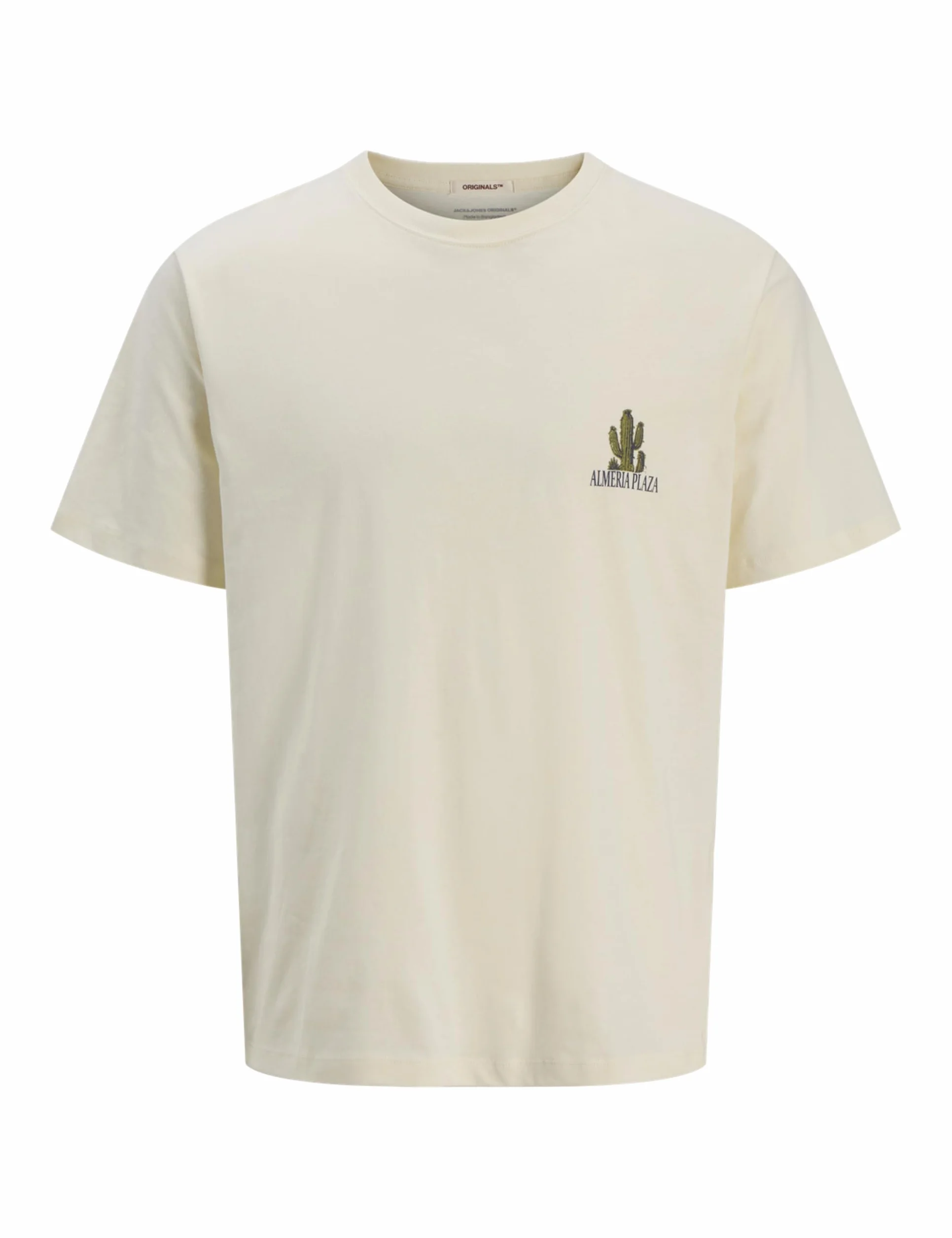 Jack & Jones Jorcanggu Illu Tee SS Crew Neck, Antique White, L