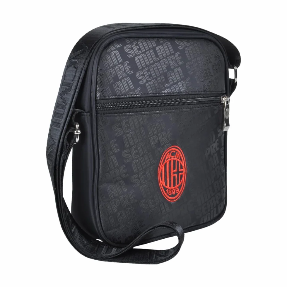 Ac Milan 143414 Milan, torba unisex dla dorosłych, czarne
