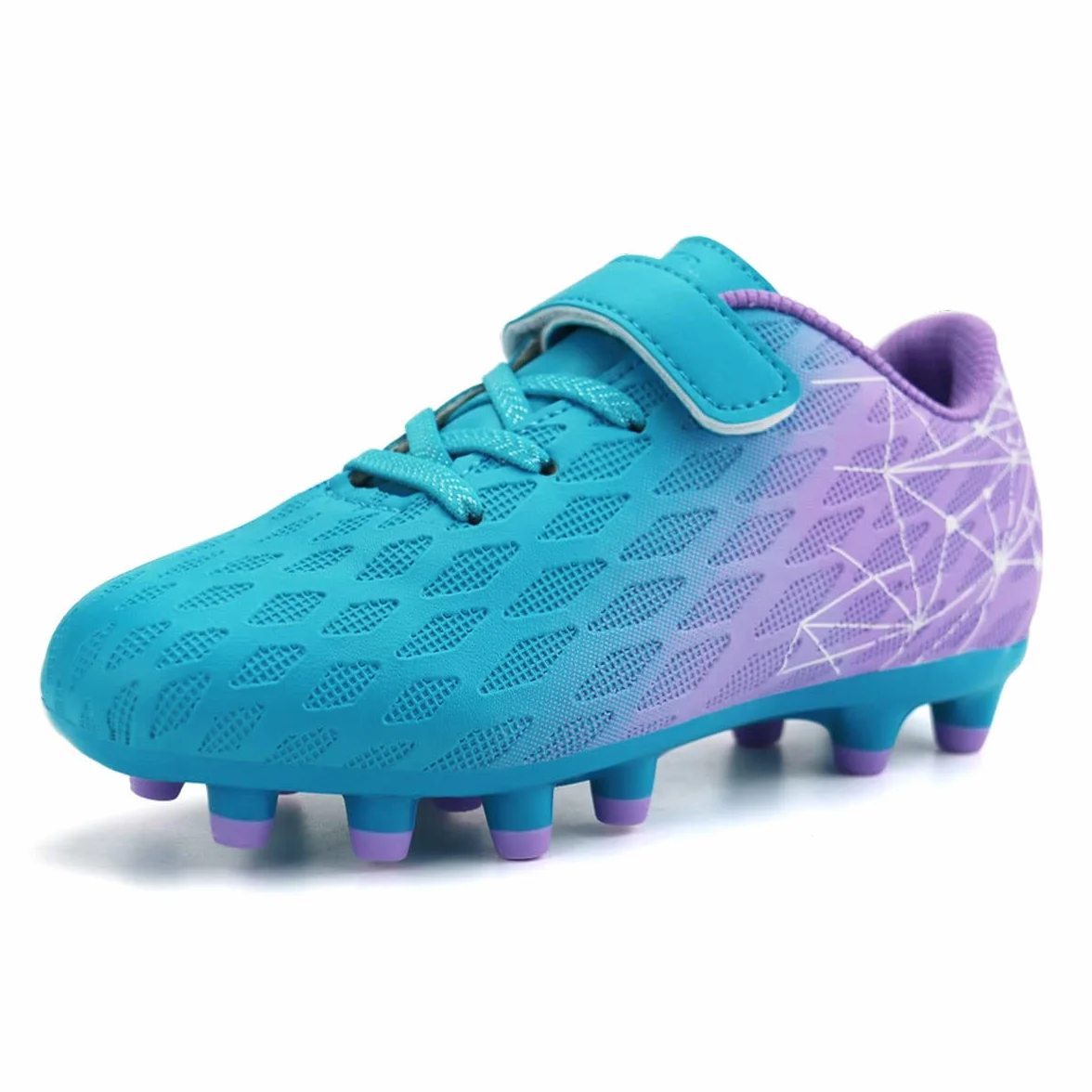 JABASIC Kids Firm Ground buty piłkarskie, dla chłopców i dziewczynek, sportowe buty piłkarskie