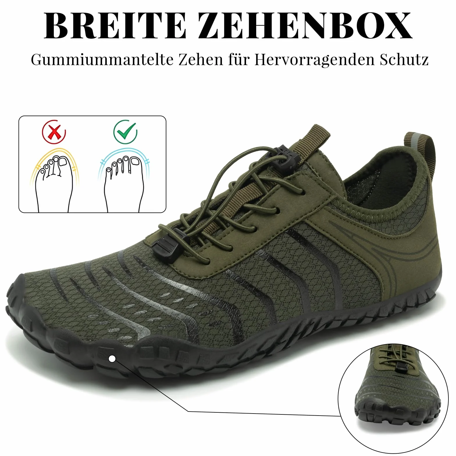 Damskie buty do chodzenia boso, męskie buty do wody, zdrowe i wygodne, do chodzenia, do wody, na plażę, do pływania, biegania w terenie, do fitnessu