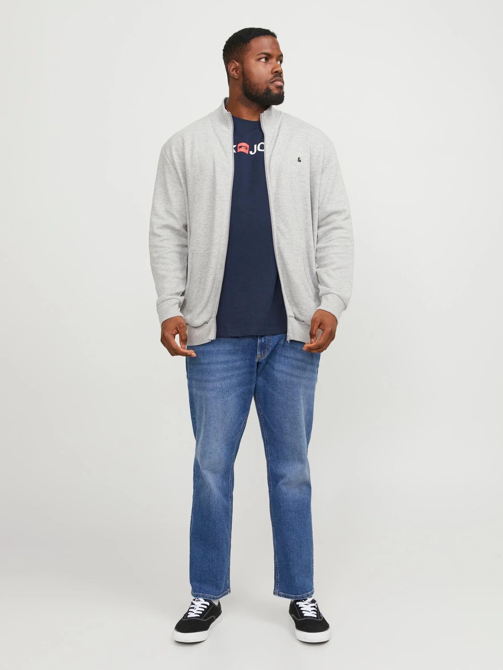 JACK & JONES Podkoszulek Mężczyźni Jjecorp Logo Tee Ss Crew Neck Noos