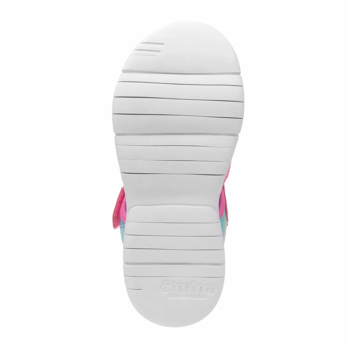 Skechers Dziewczynki Flex Splash Daylight ShimmerSandały sportowe