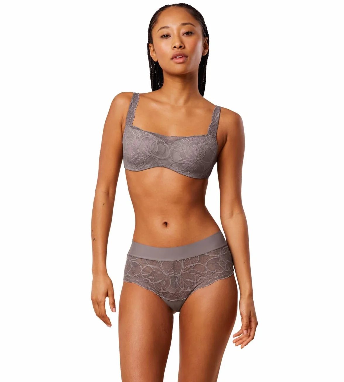 Triumph Biustonosz Kobiety Body Make-up Illusion Lace Balconette