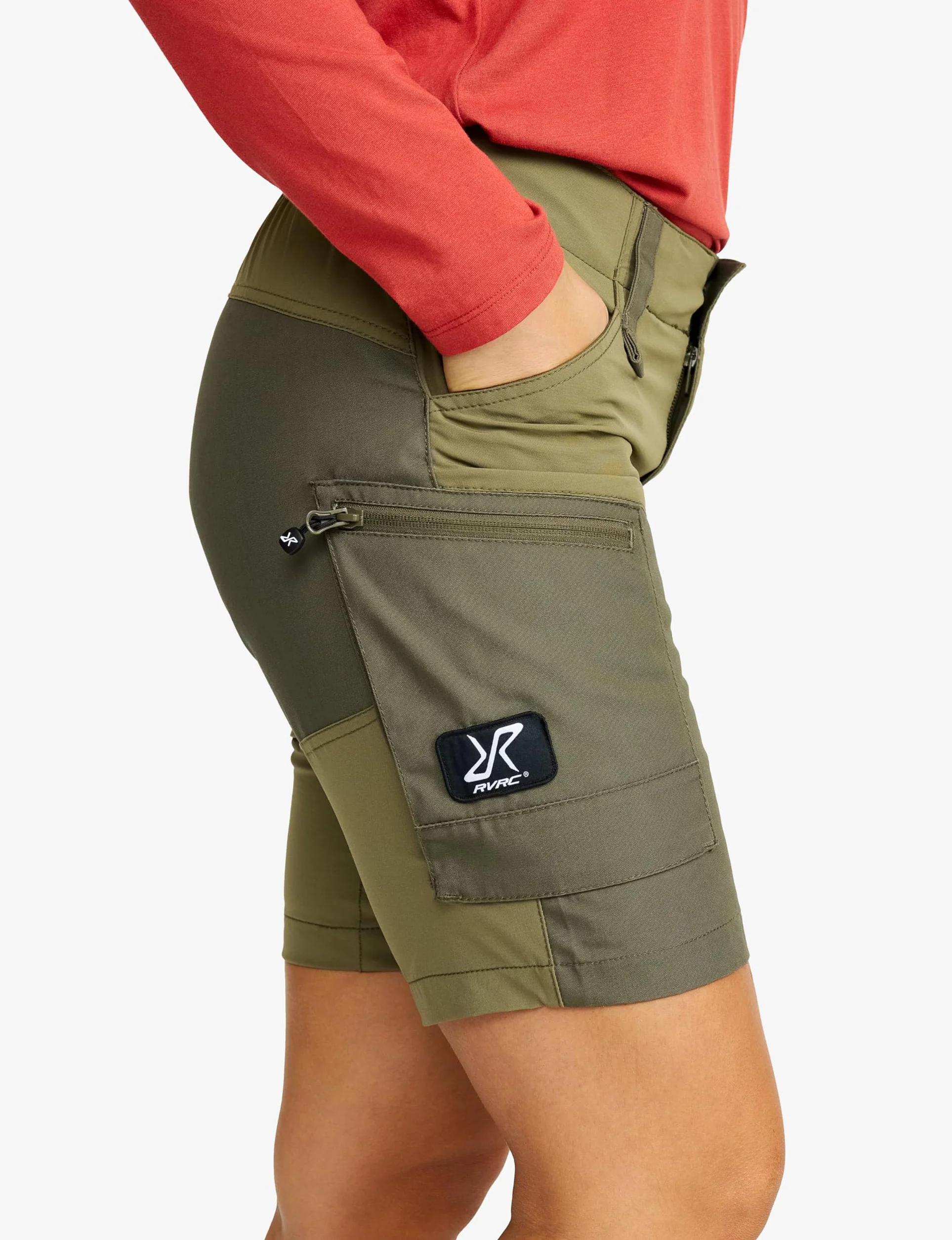 RevolutionRace RVRC GP Shorts Damskie, solidne i oddychające spodenki trekkingowe do wszelkich aktywności na świeżym powietrzu