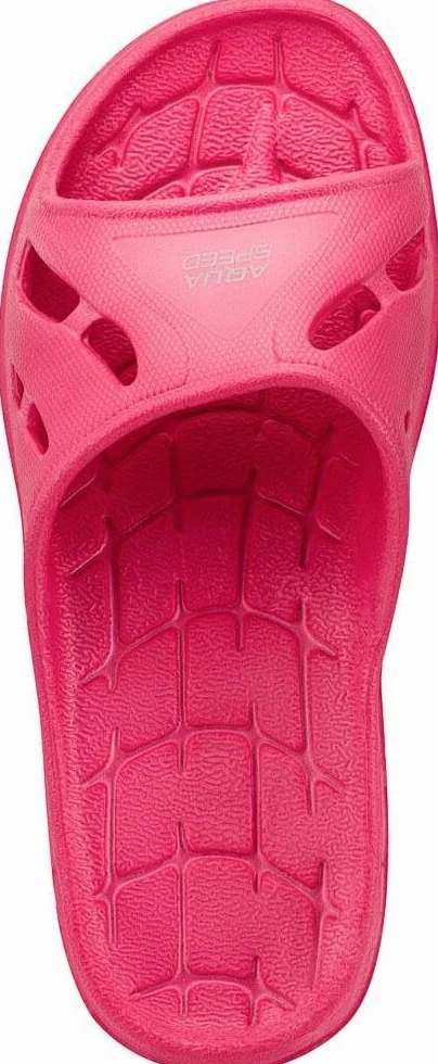 AQUA-SPEED KLAPKI BASENOWE JUNIOR ALABAMA PINK KOLOR RÓŻOWY ROZMIAR 33