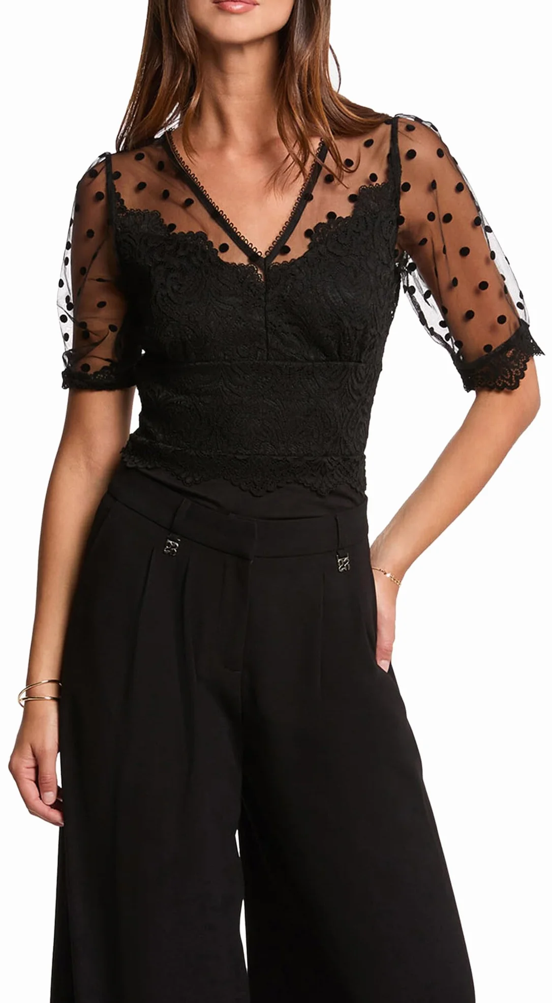MORGAN Body, Czarny M, M