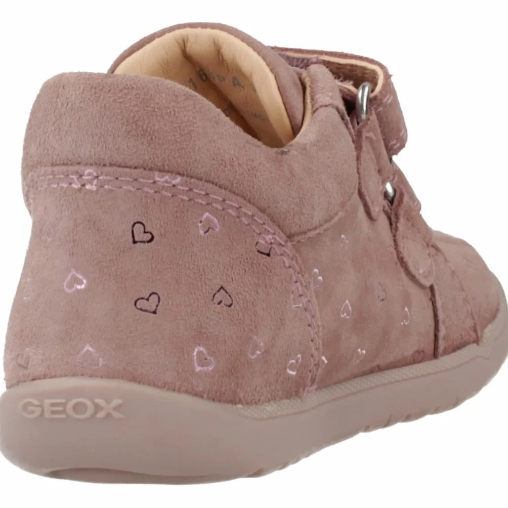 Geox Dziewczynki B Macchia GirlButy First Walker Shoe