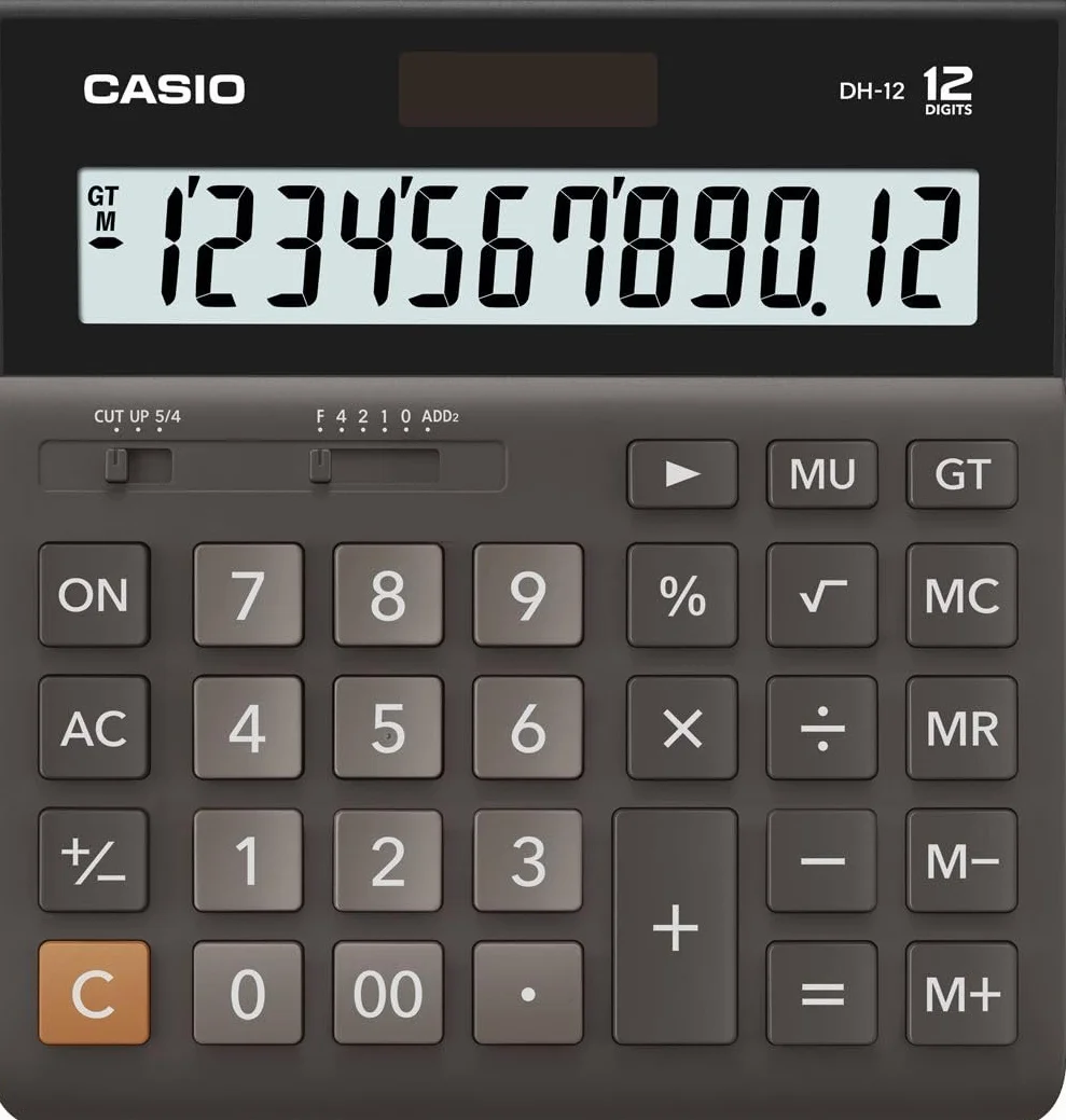 Casio -DH-12BK S-EH kalkulator Desktop -