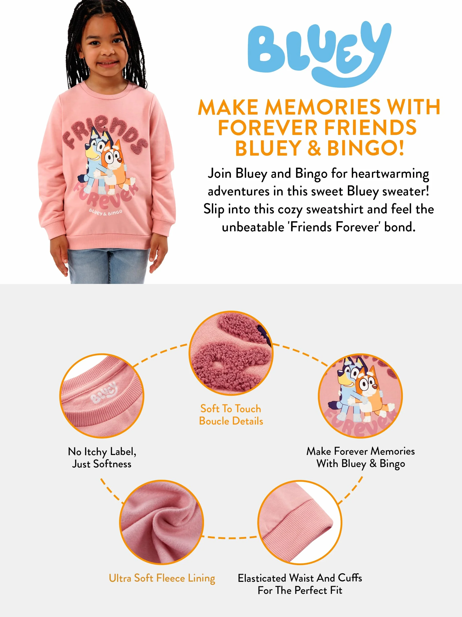 Bluś Skoczek | Dziewczęca Bluza | Bluś Top | Ubrania Dla Dziewczynek | Oficjalny Merchandising
