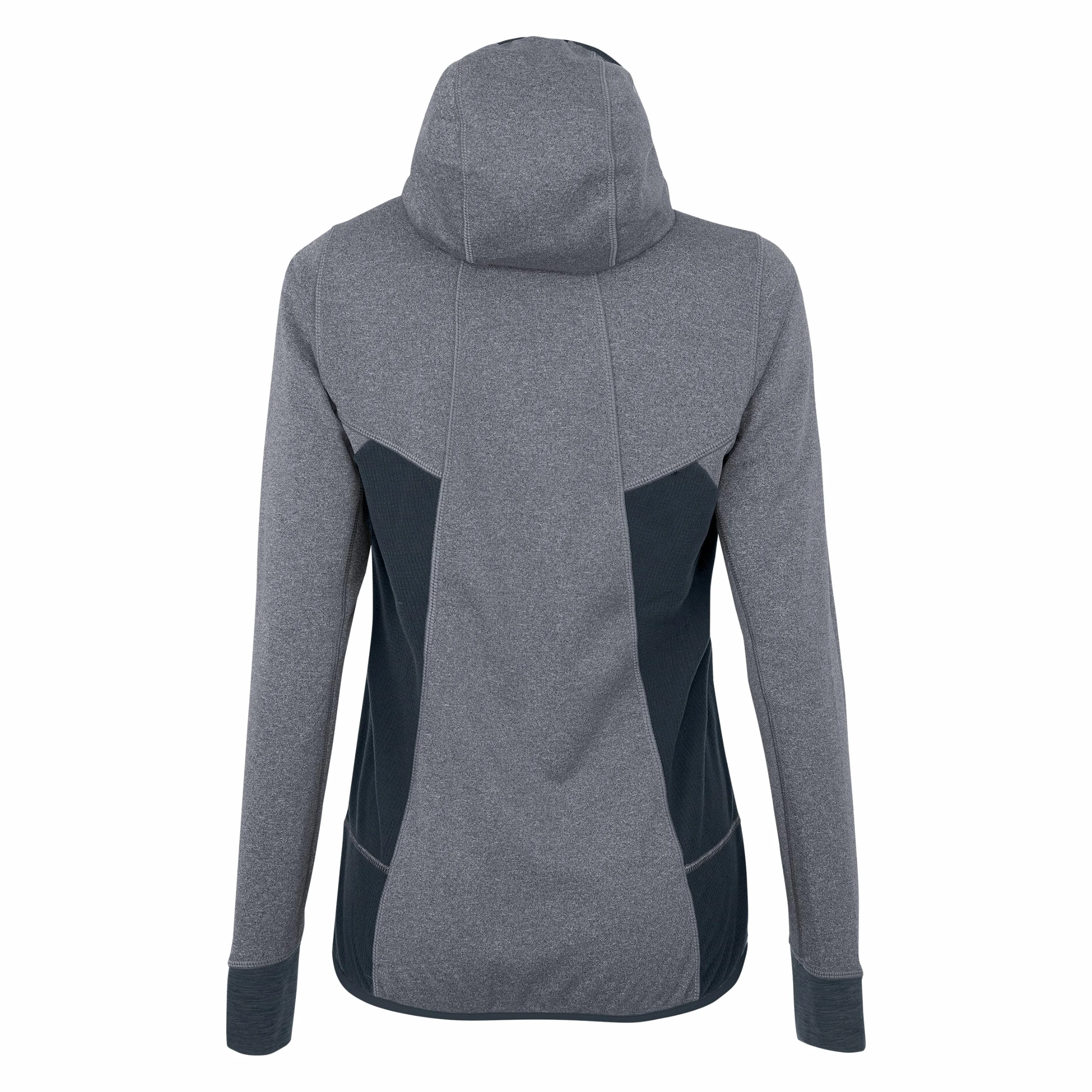 Salewa Damska kurtka Puez Hybrid Pl W Fz Hdy Soft Shell, granatowa marynarka Melange M