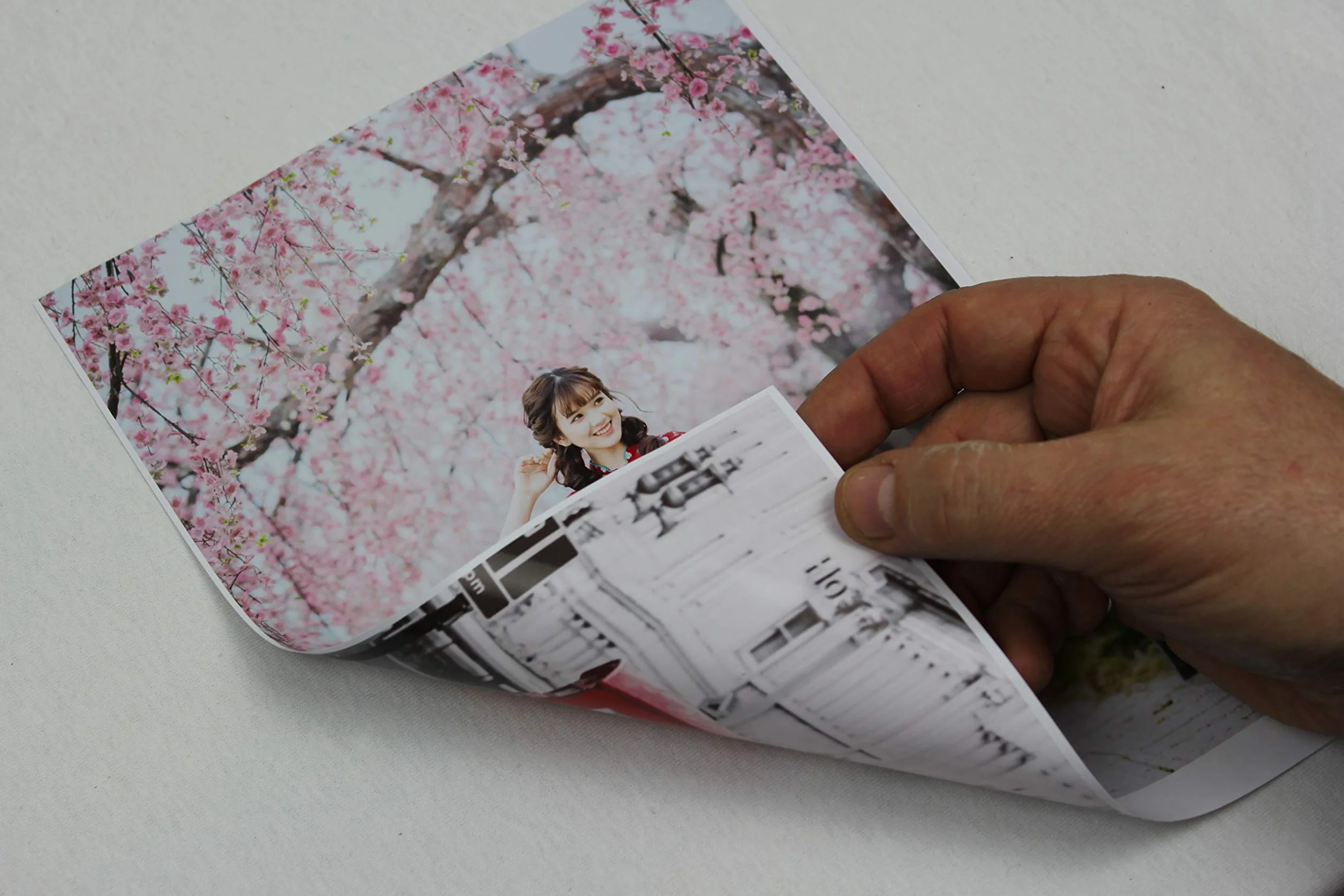 PPD A4 15 Arkuszy 180g Błyszczący/Błyszczący Dwustronny Papier Fotograficzny do Drukarek Atramentowych - PPD-44-15