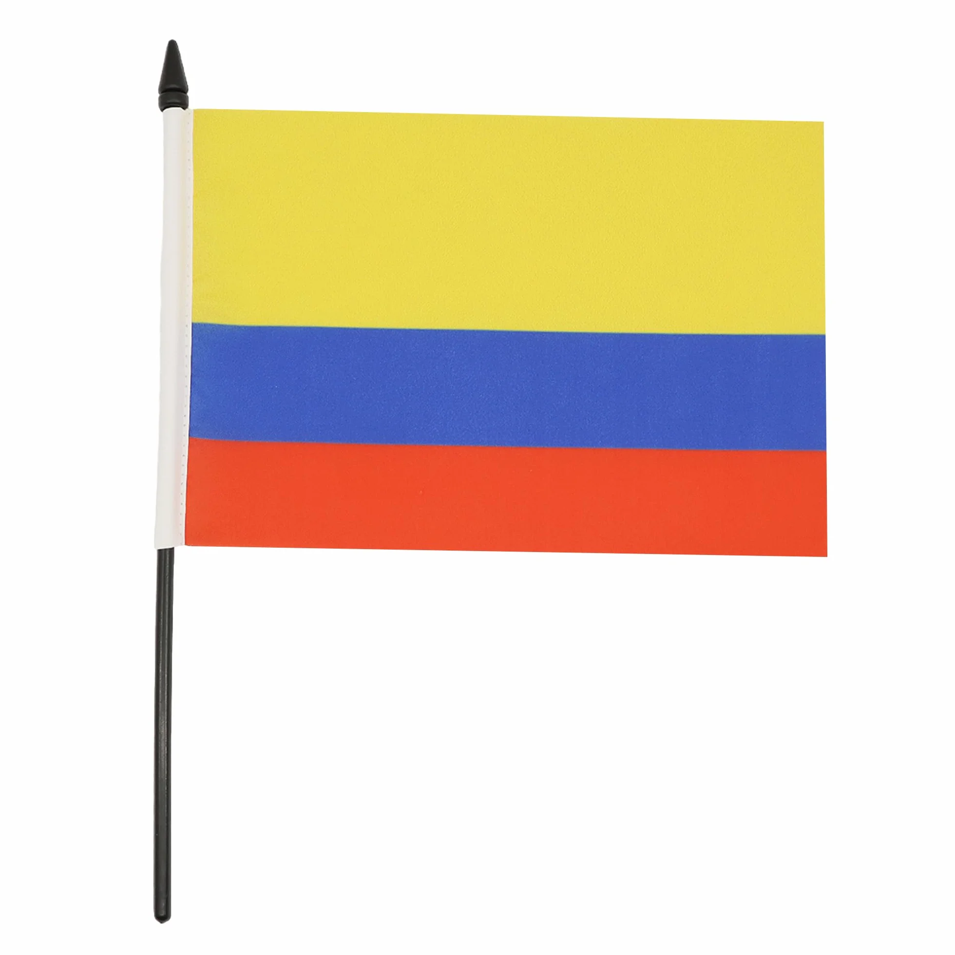 Drapeau de Table Colombie en Polyester 100D, 21cm x 14cm