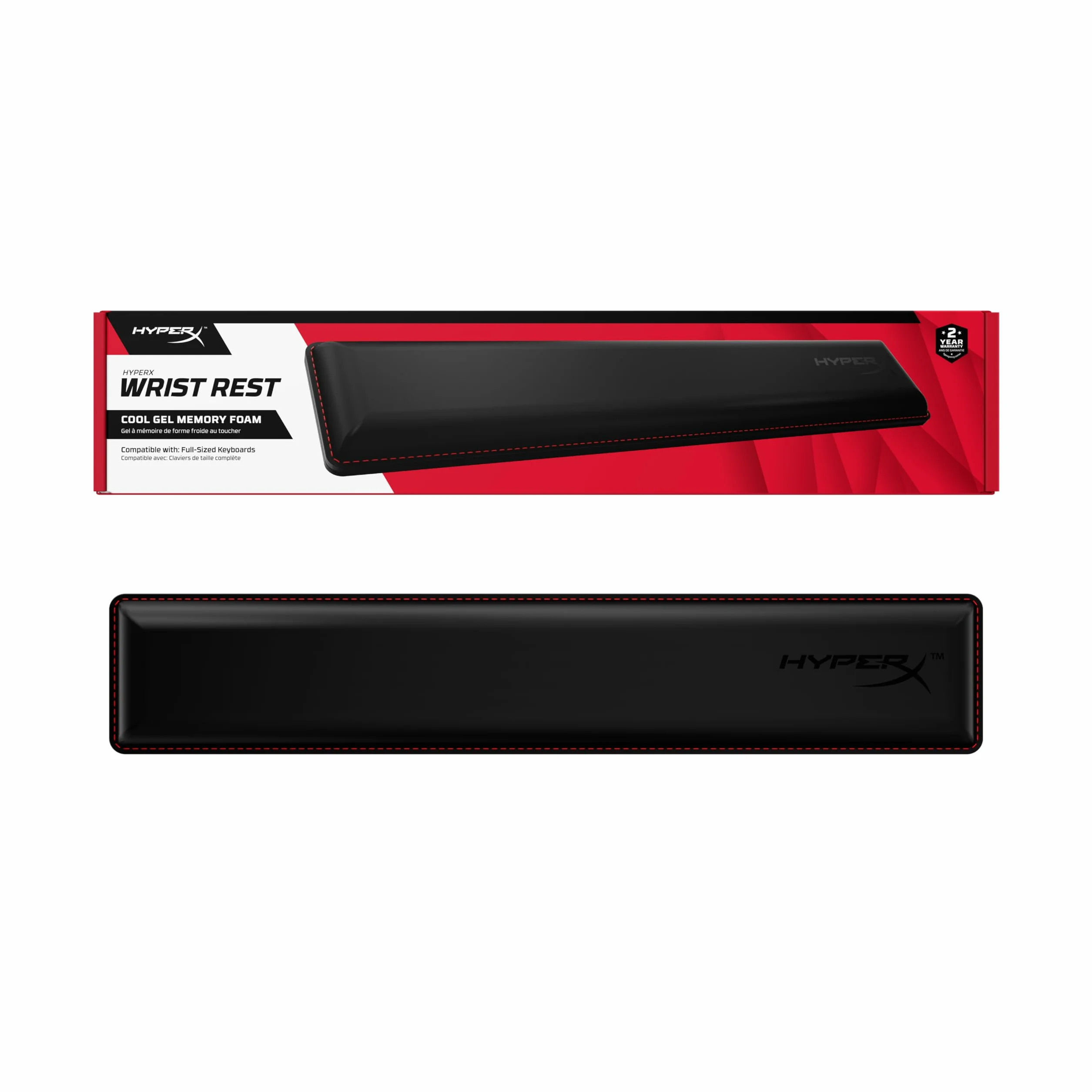 Hyperx Wrist Rest HX-WR, Podkładka pod Nadgarstek, Czarny