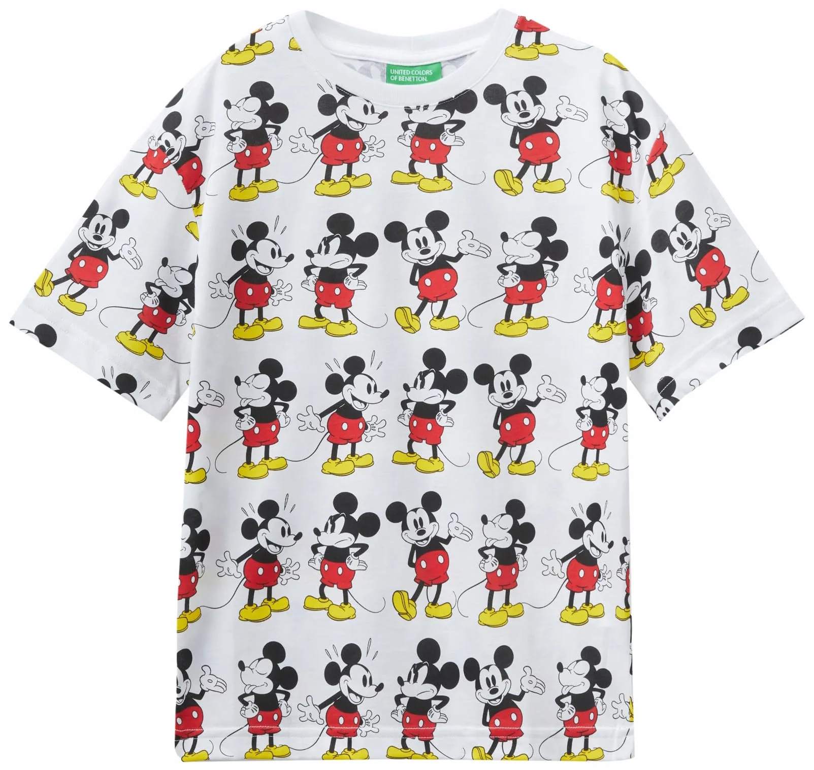 United Colors of Benetton T-Shirt, Biały 80y, 150
