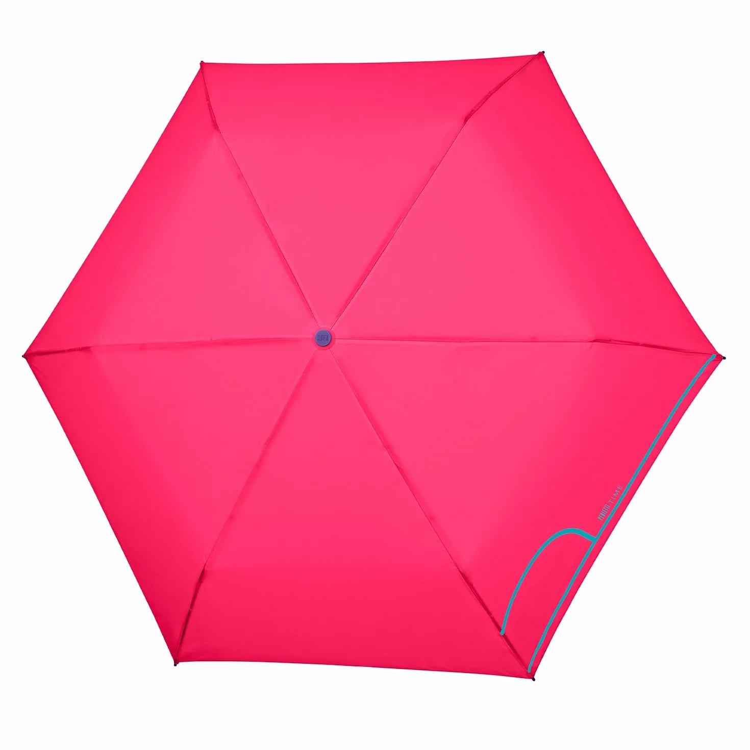 Parasolka Damska Rozkładana Manualnie Mała - Ultra Mini Parasol Lekki Kieszonkowy Okrągły Wiatroodporny - Parasolka Idealna Podczas Podróży - Średnica 90 cm - Perletti