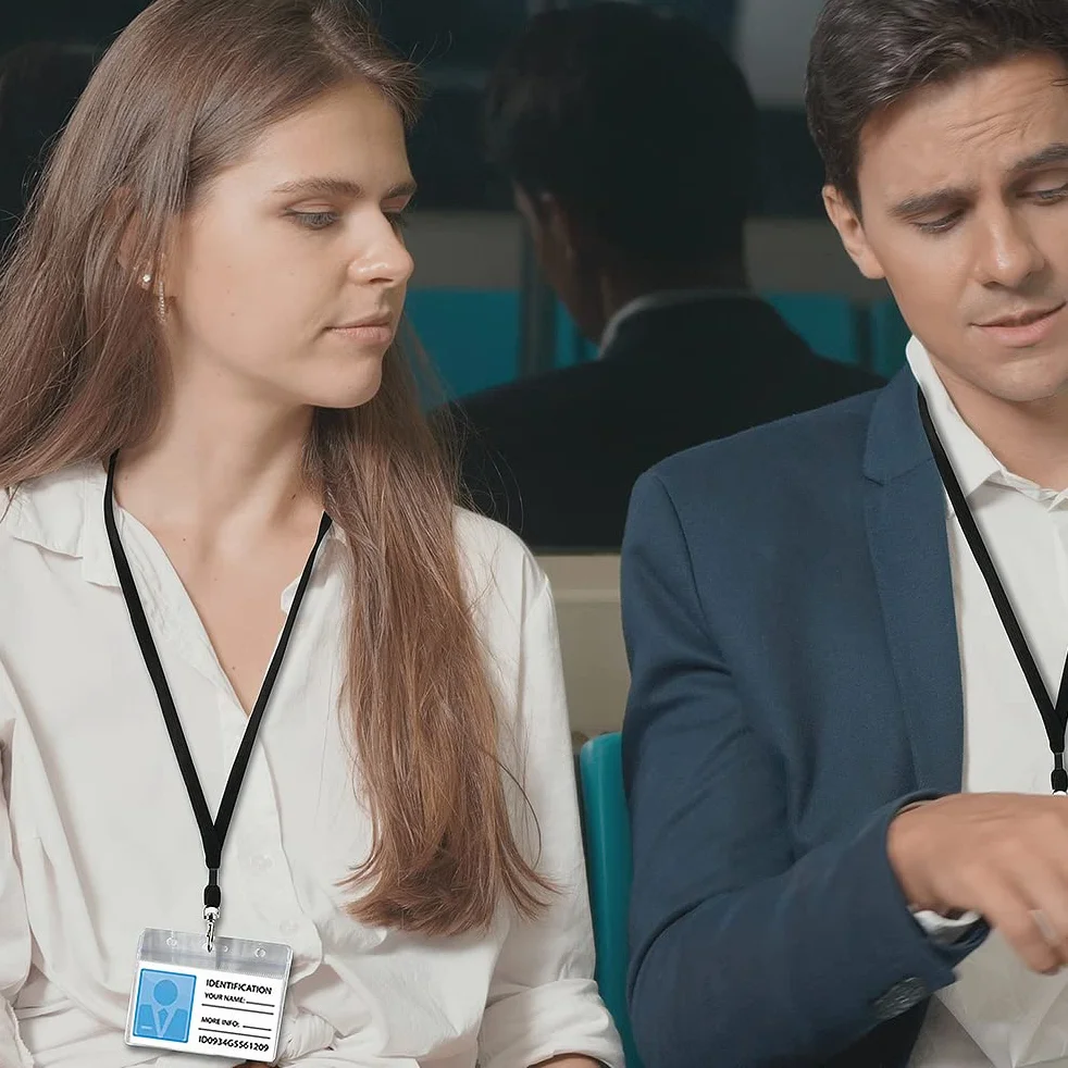 Smycze etui na karty na szyję 100 szt. pasek na szyję smycze ochrona szyi personel smycz na kartę spersonalizowana smycz klucze student pielęgniarka smycz NHS uchwyt na dowód osobisty smycz personel