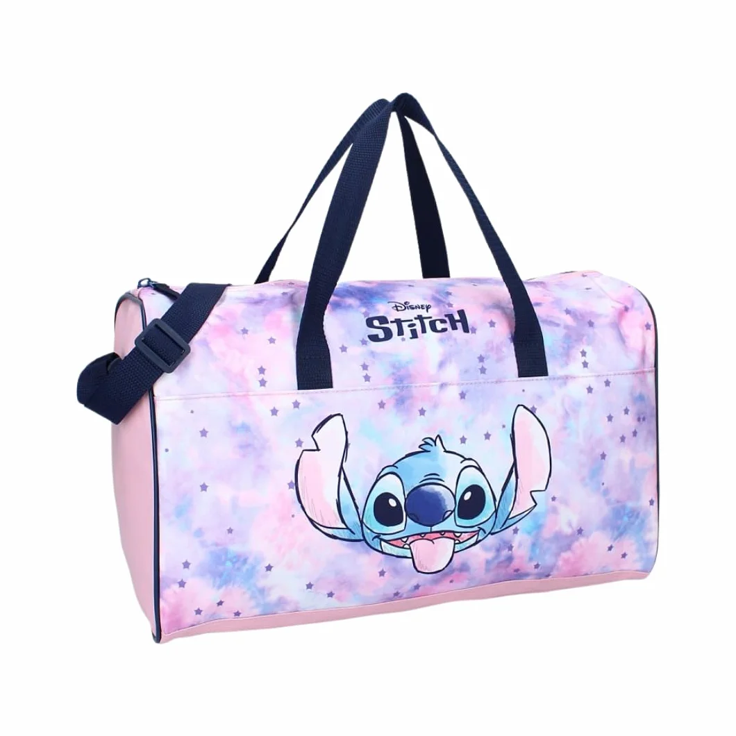 mybagstory - Torba sportowa dla dziewczynek - Stitch - Dzieci - Szkoła - Przedszkole - Przedszkole - Przedszkole - Podstawowa - Torba dziewczęca - Rozmiar 40 cm - Regulowany pasek - Pomysł na prezent